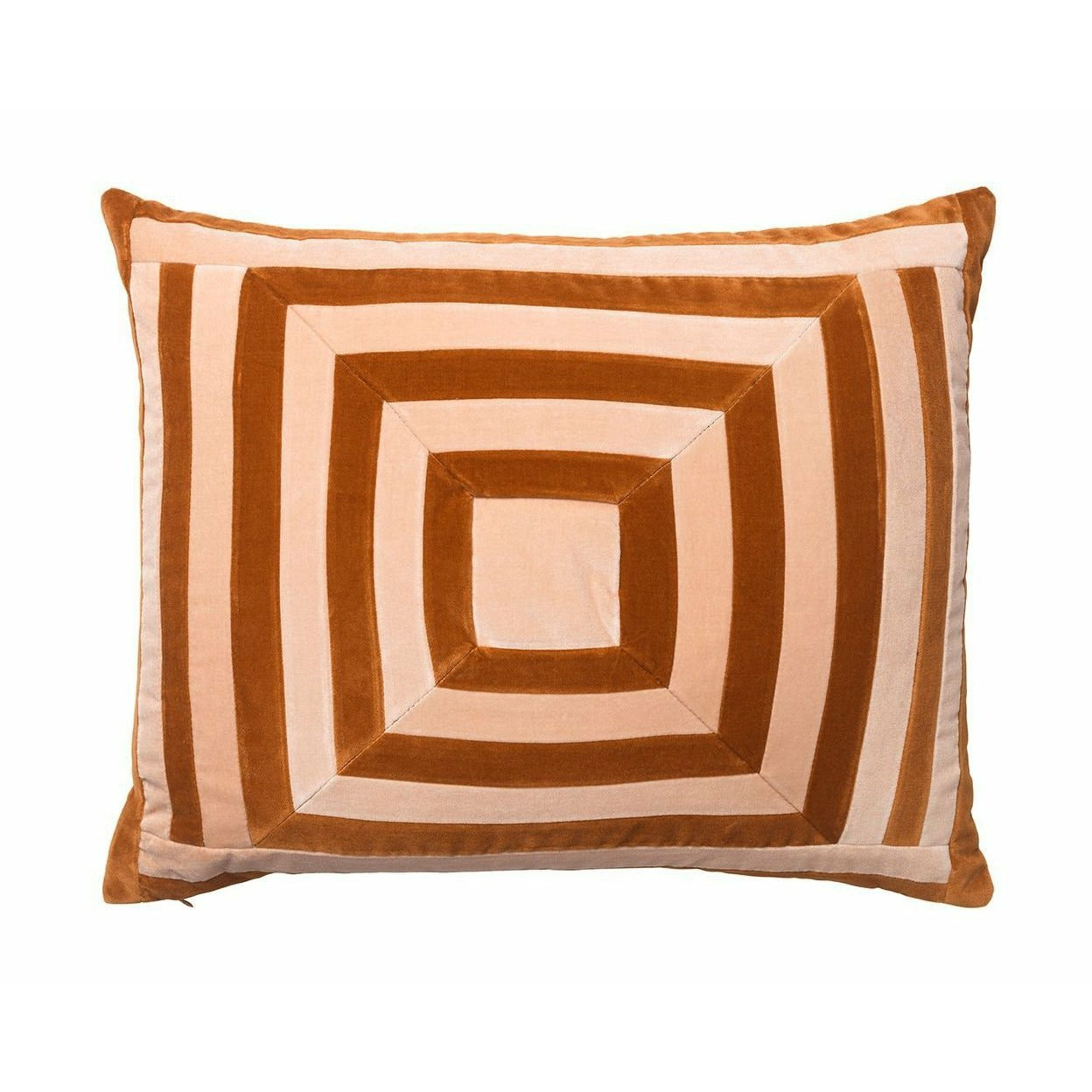 Christina Lundsteen Lucy Velvet Pillow, Palster/Burnt Orange