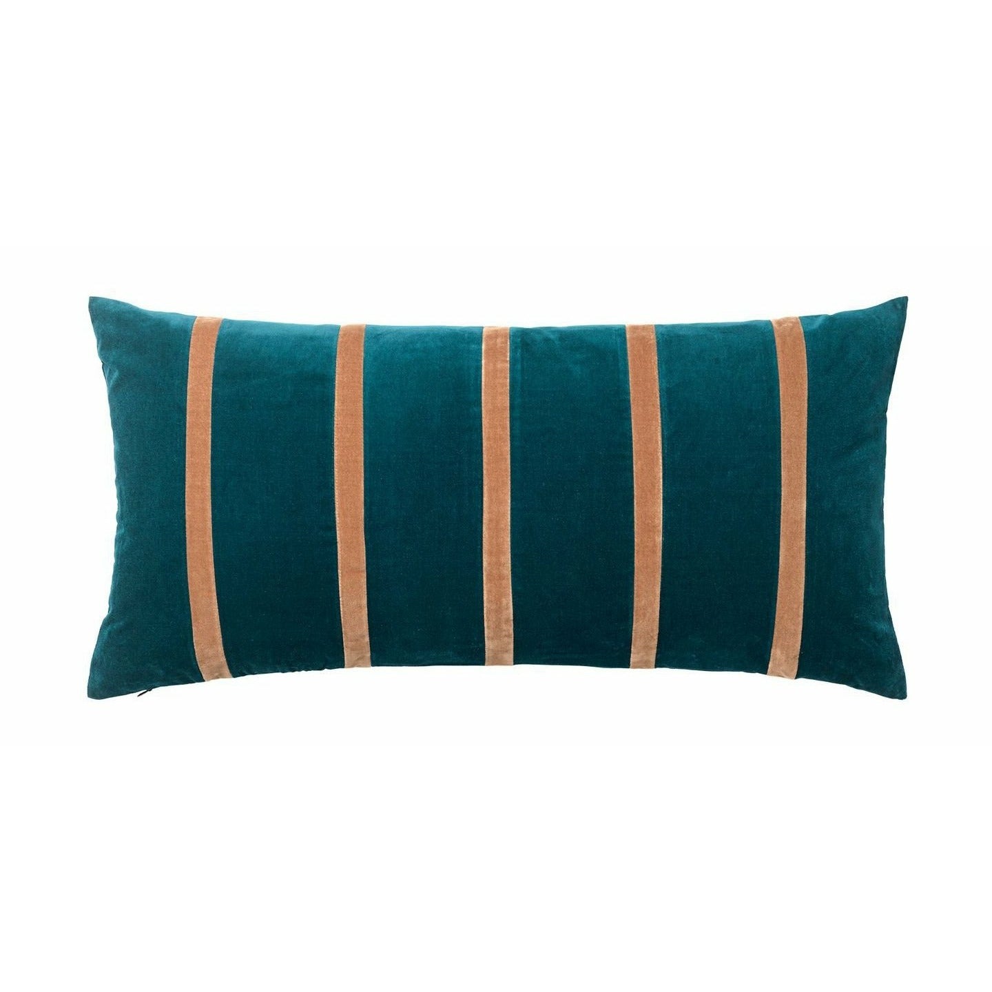 Christina Lundsteen Pippa Velvet Pillow, ny benzin/kamel