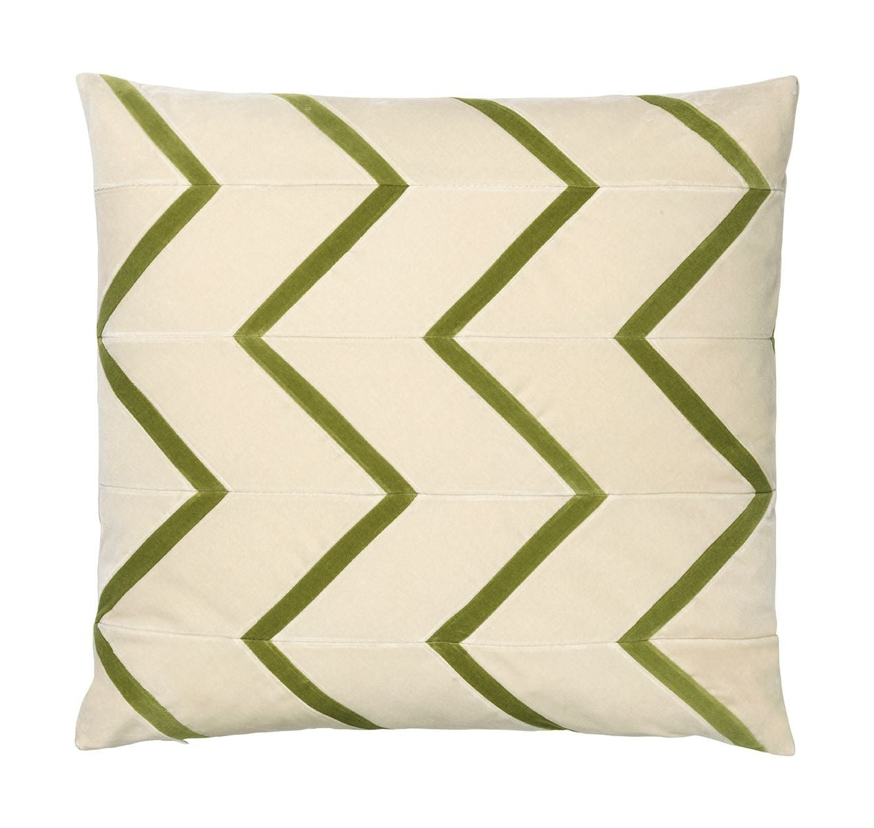 Christina Lundsteen Sadie Cushion 55x55 Cm, Dusty White/Willow