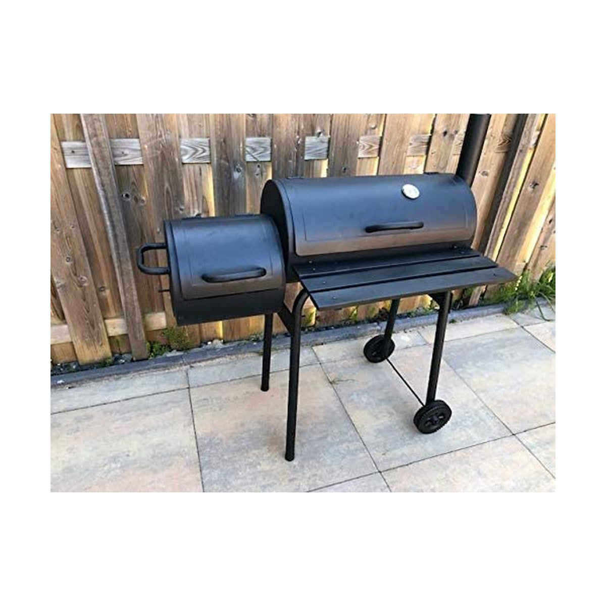 [product_category]-Coal Barbecue with Cover and Wheels Black (112 x 63 x 112 cm)-Bigbuy-S7902955-4