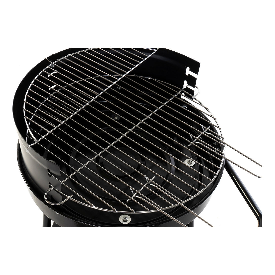 [product_category]-Coal Barbecue with Wheels DKD Home Decor Metal (59 x 49 x 82 cm)-Bigbuy-S3011874-7