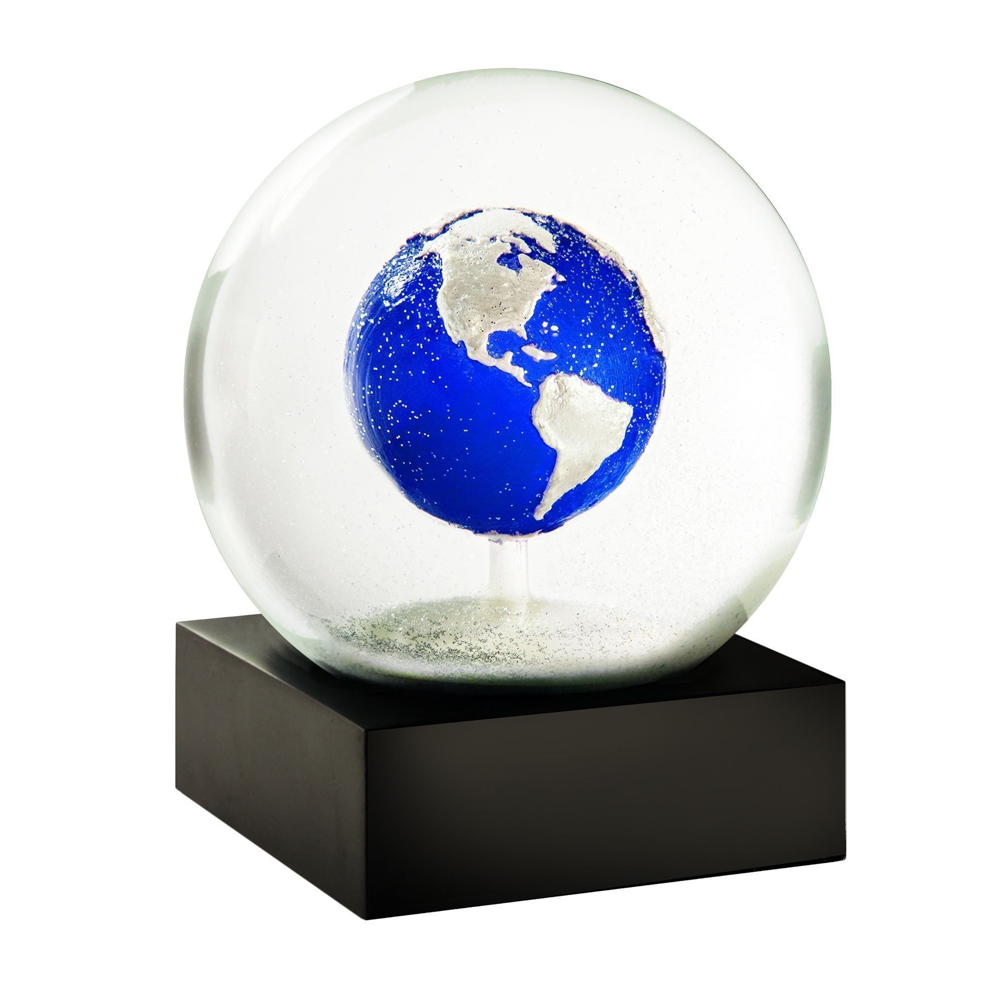 Globes de neige cool gros marbre bleu