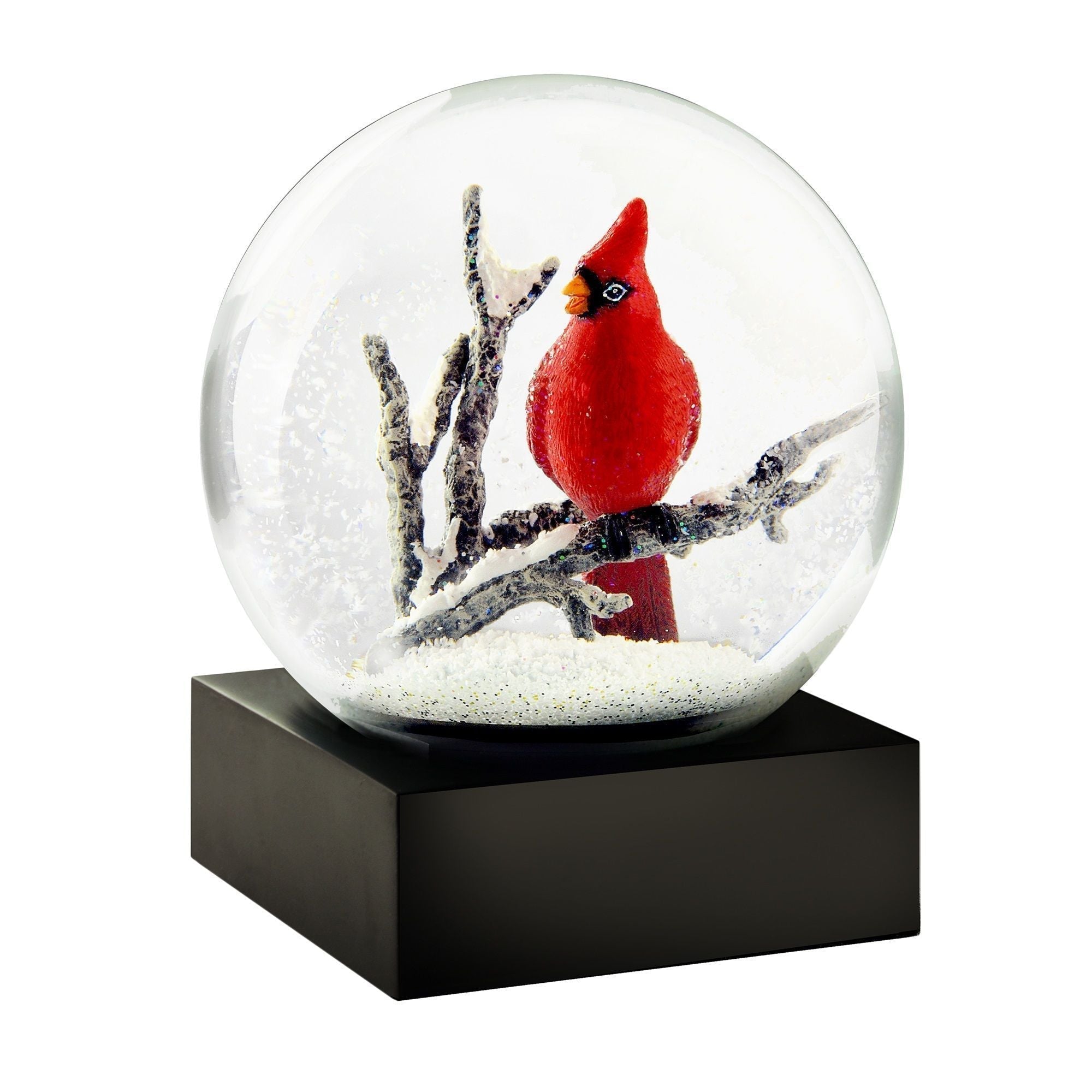 Cool Snow Globes Cardinal Singing