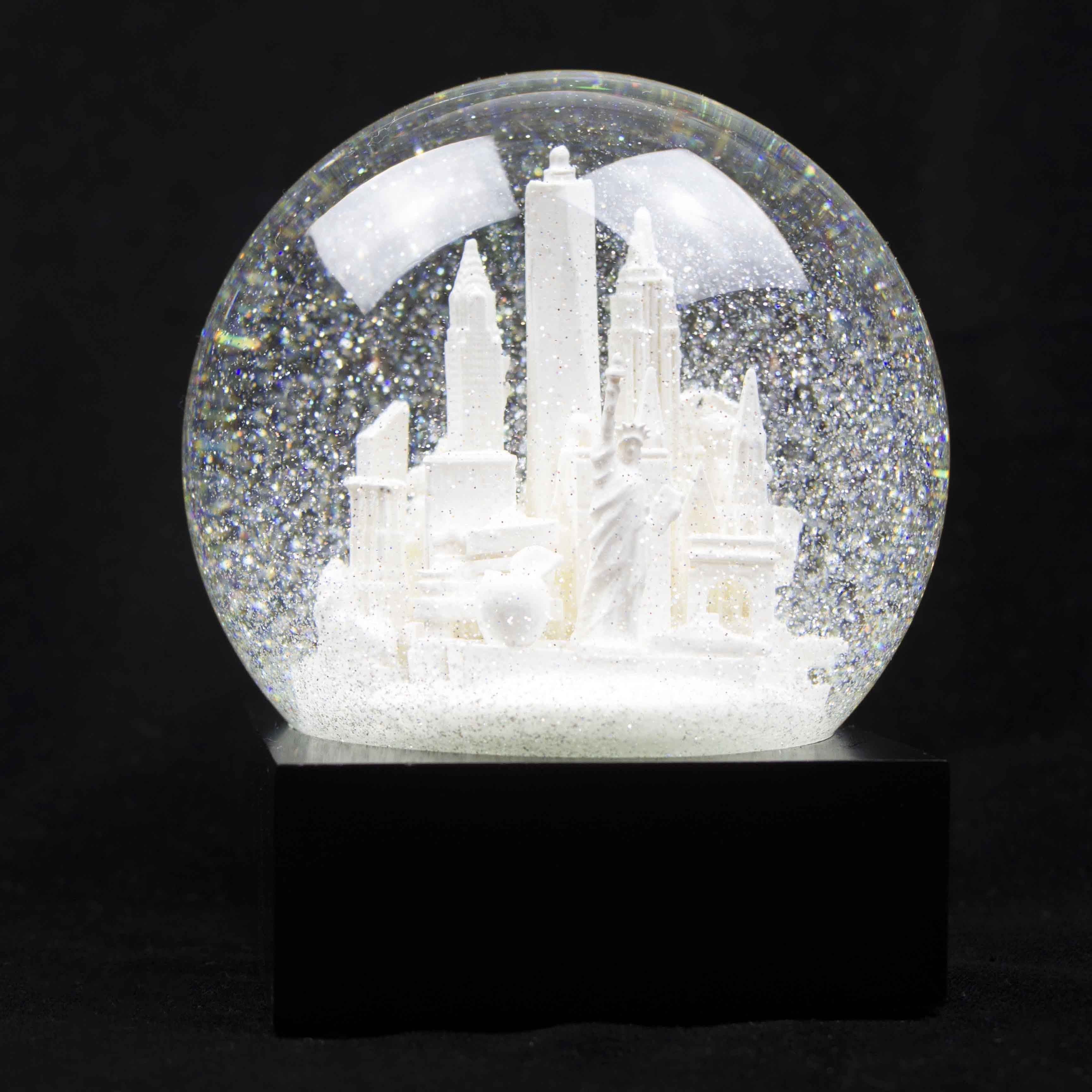 Cool Snow Globes NYC White