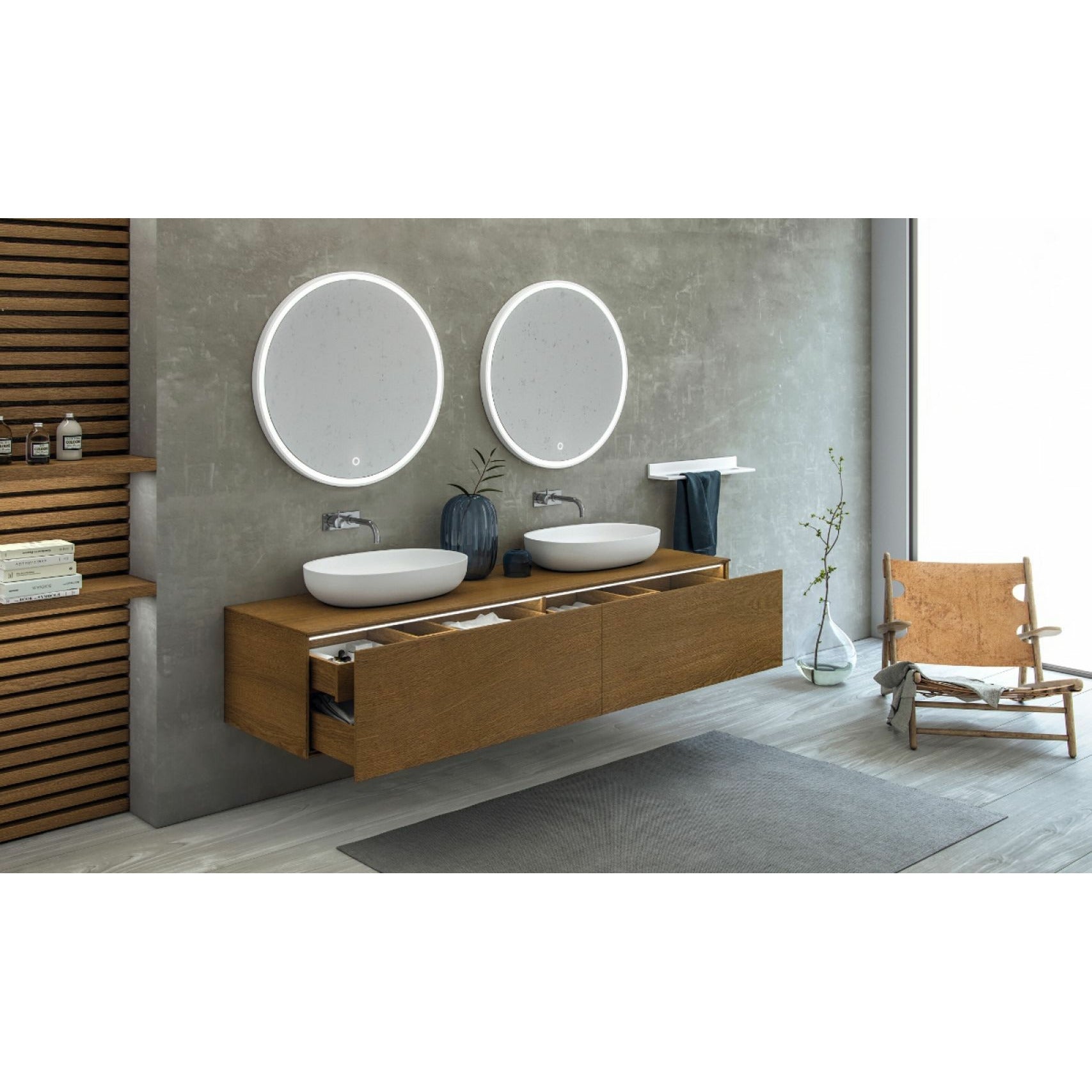 [product_category]-Copenhagen Bath Bergen Cabinet, L200 Cm-Copenhagen Bath-5700300101029-30010102-COP-3