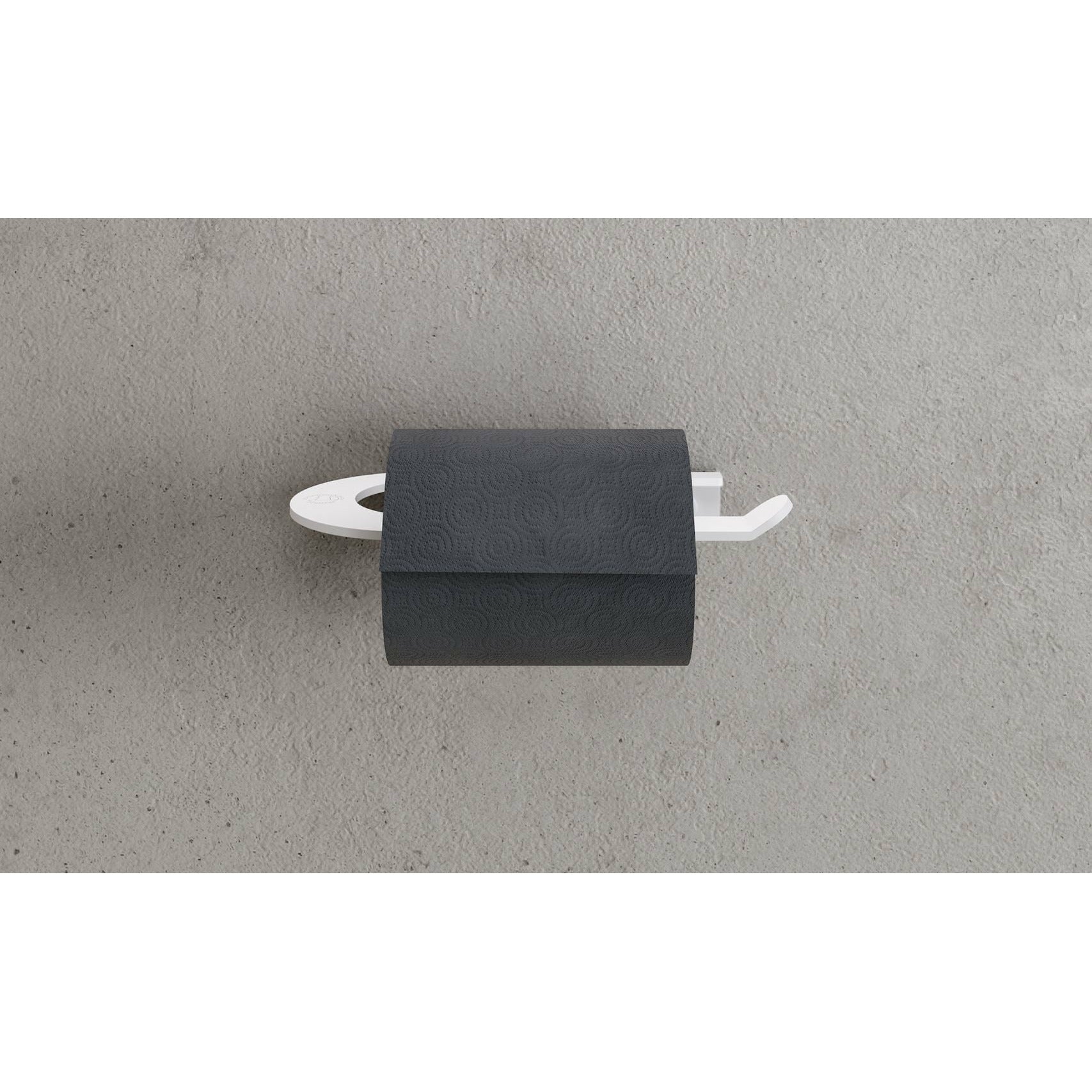 [product_category]-Copenhagen Bath Cb 100 Toilet Roll Holder, Mat White-Copenhagen Bath-5700400401074-40040107-COP-4