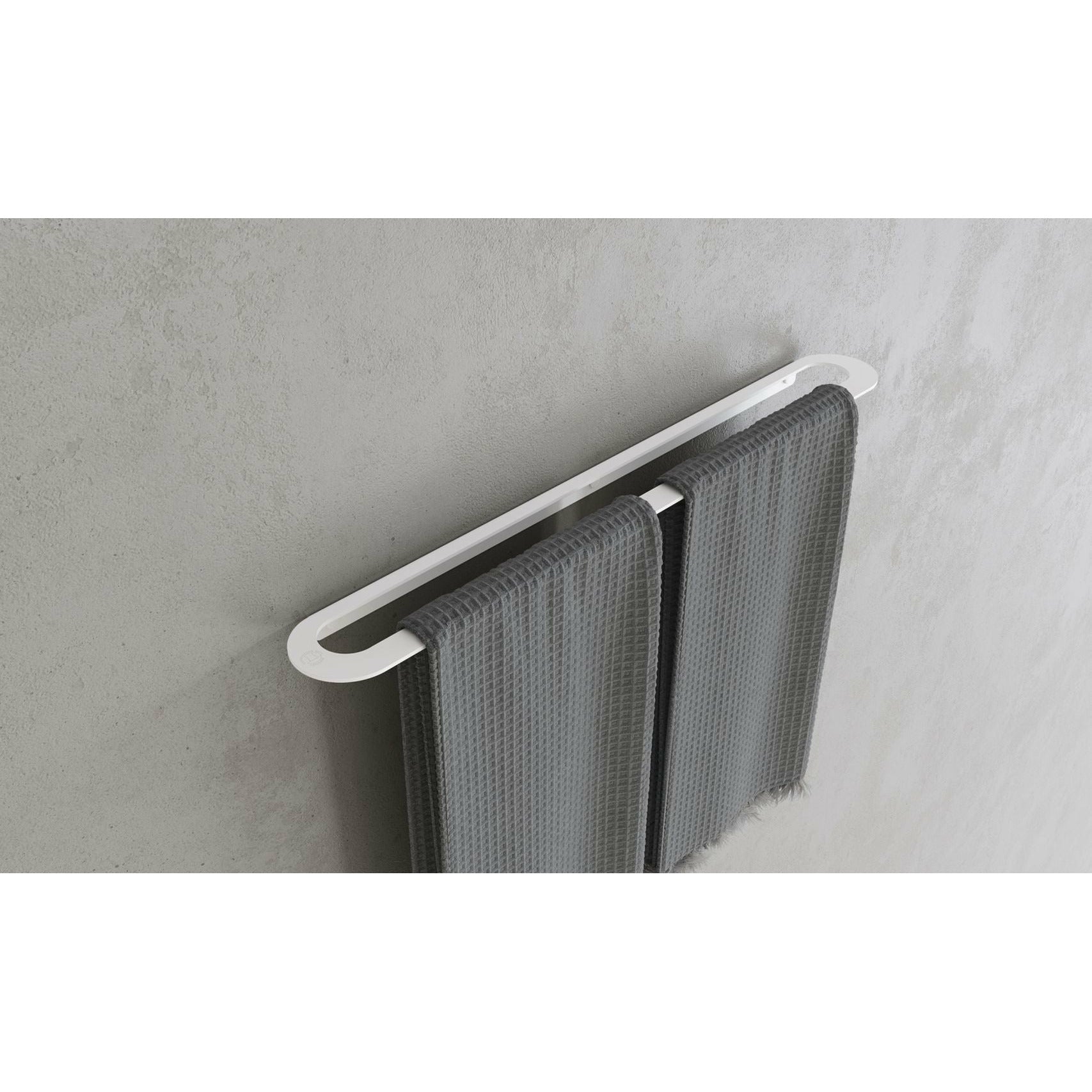 [product_category]-Copenhagen Bath Cb 100 Towel Holder L60 Cm, Mat White-Copenhagen Bath-5700400401067-40040106-COP-3