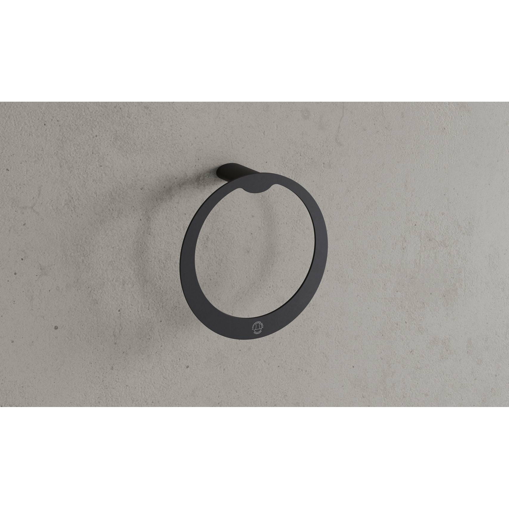 [product_category]-Copenhagen Bath Cb 200 Towel Ring, Mat Black-Copenhagen Bath-5700400401173-40040117-COP-3