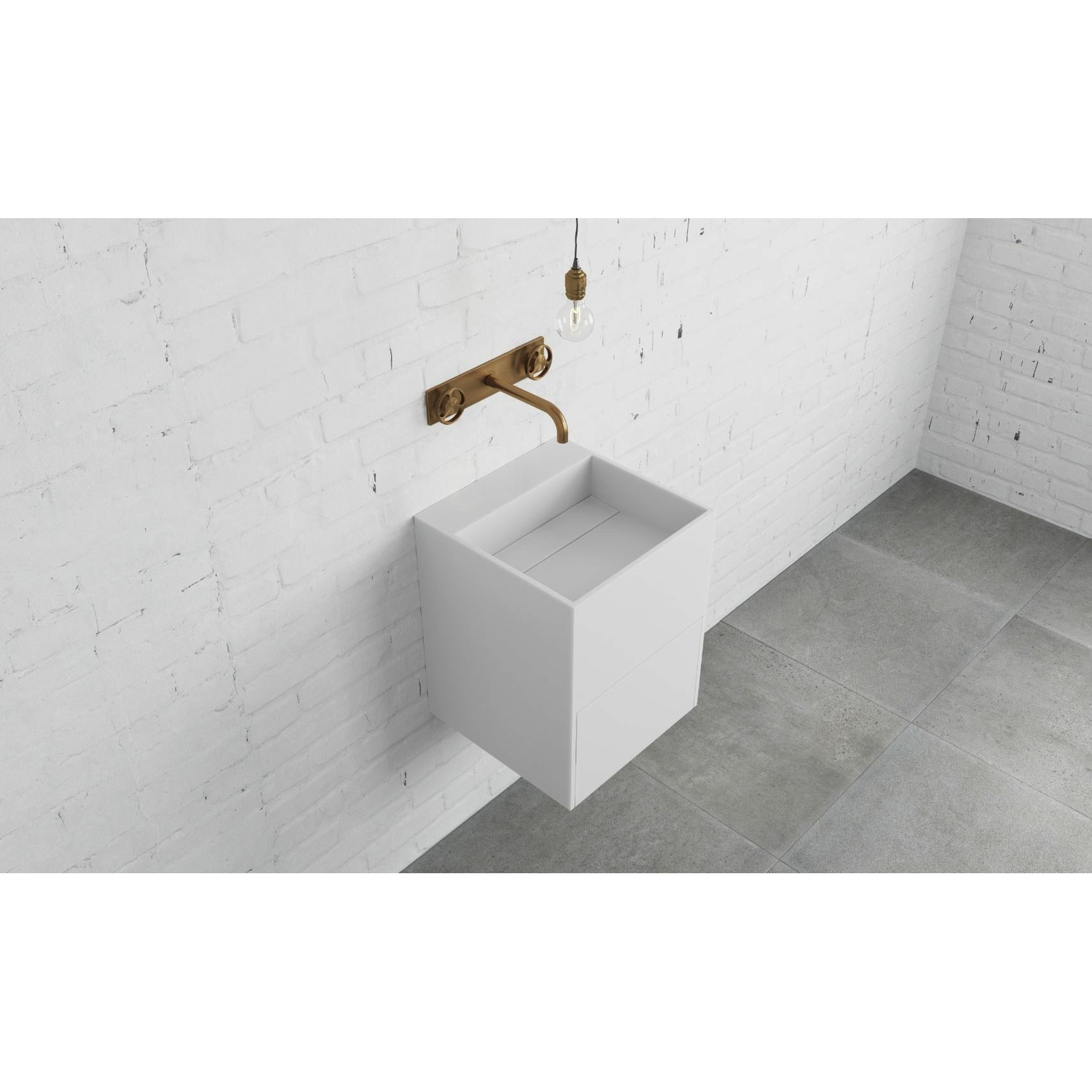 [product_category]-Copenhagen Bath Enköping Wash Basin, L40 Cm-Copenhagen Bath-5700400101141-40010114-COP-4