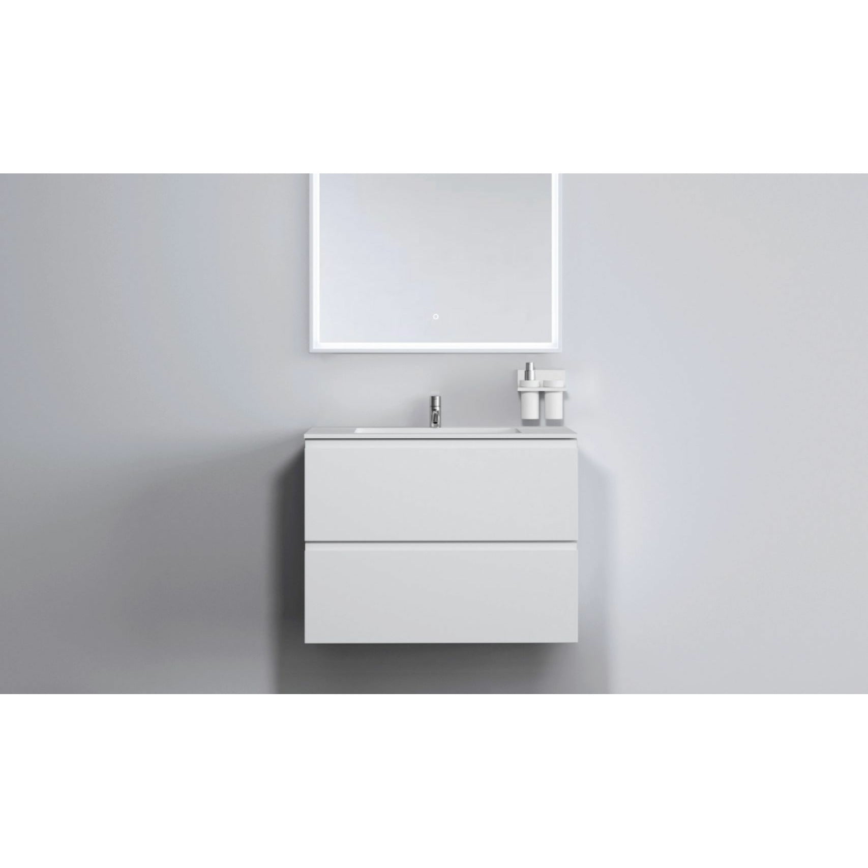 [product_category]-Copenhagen Bath Malmö Cabinet With Romsø Sink, L80 Cm-Copenhagen Bath-5700300101944-30010194-COP-2