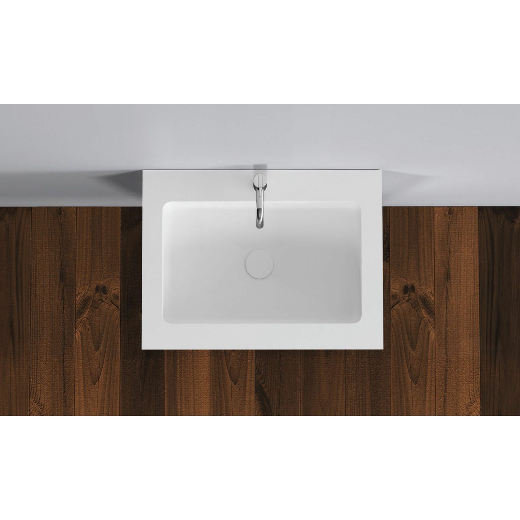 [product_category]-Copenhagen Bath Romsø Center Wash Basin, L60 Cm-Copenhagen Bath-5700300400597-30040059-COP-5