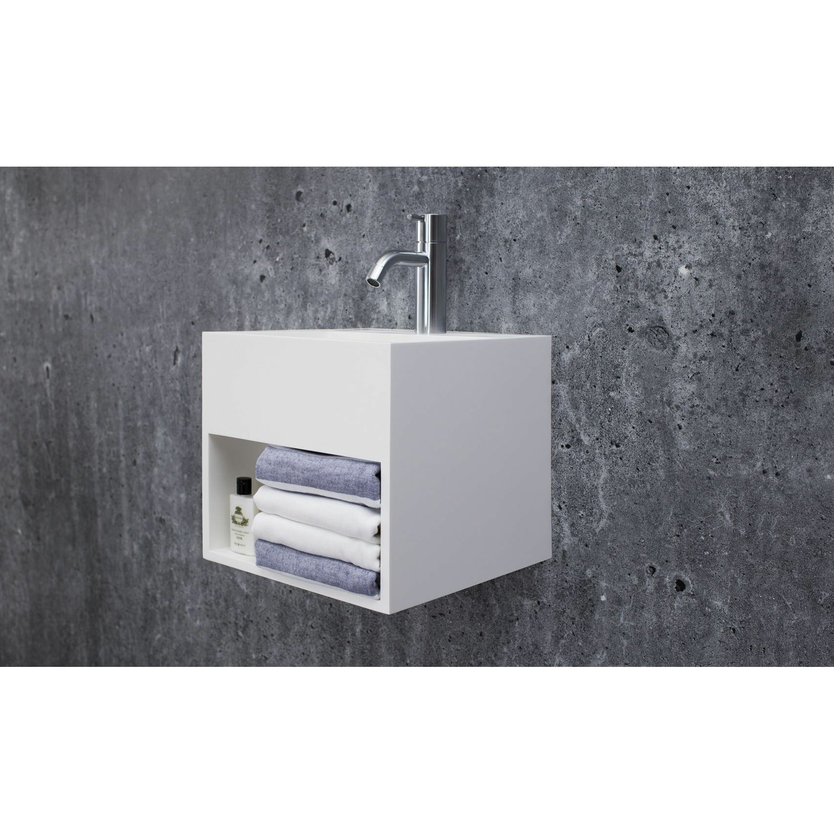 [product_category]-Copenhagen Bath Søndersø Center Wash Basin, L30 Cm-Copenhagen Bath-5700400100250-40010025-COP-3