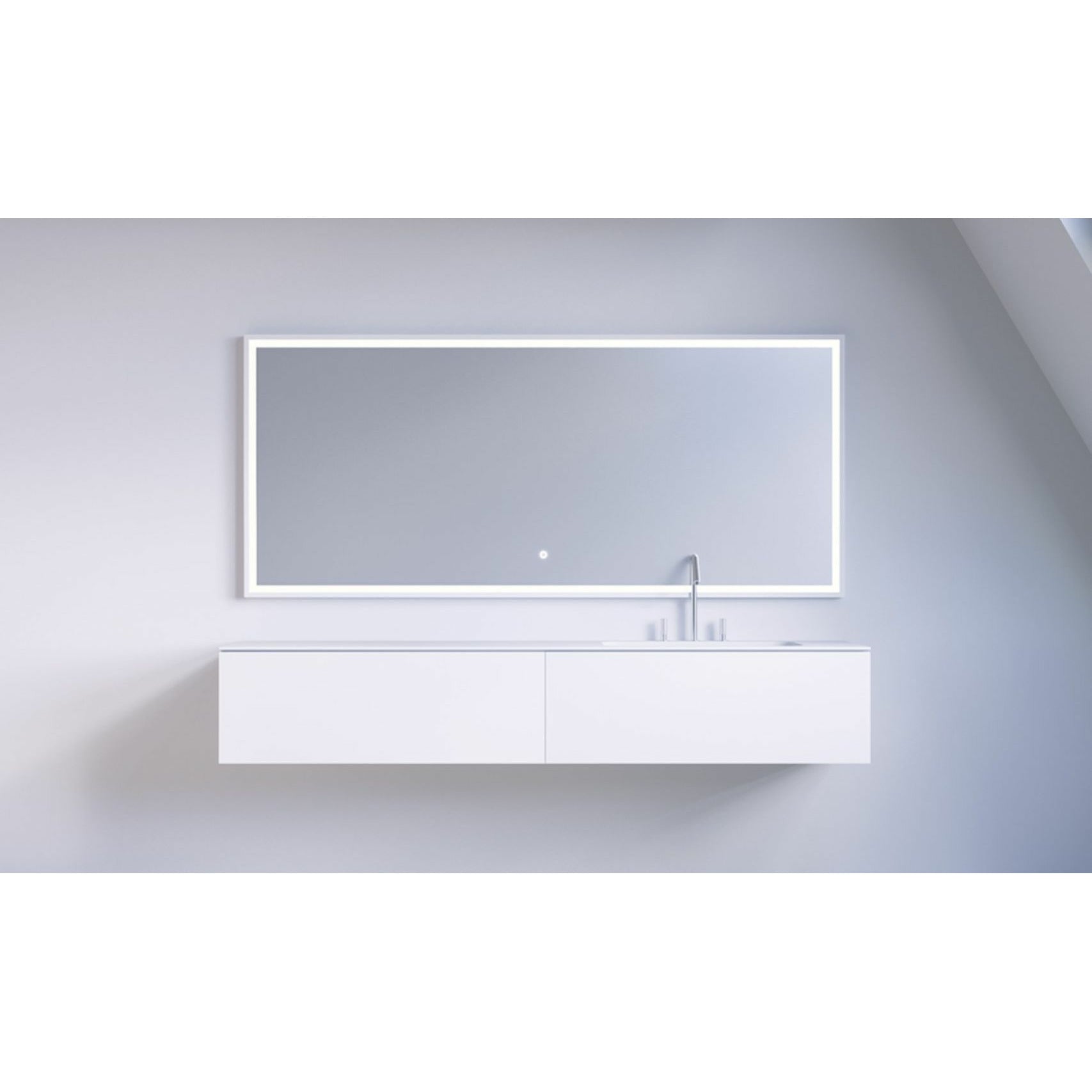 Copenhague Bath SQ2 Cabinet avec lavage droit, L160 cm