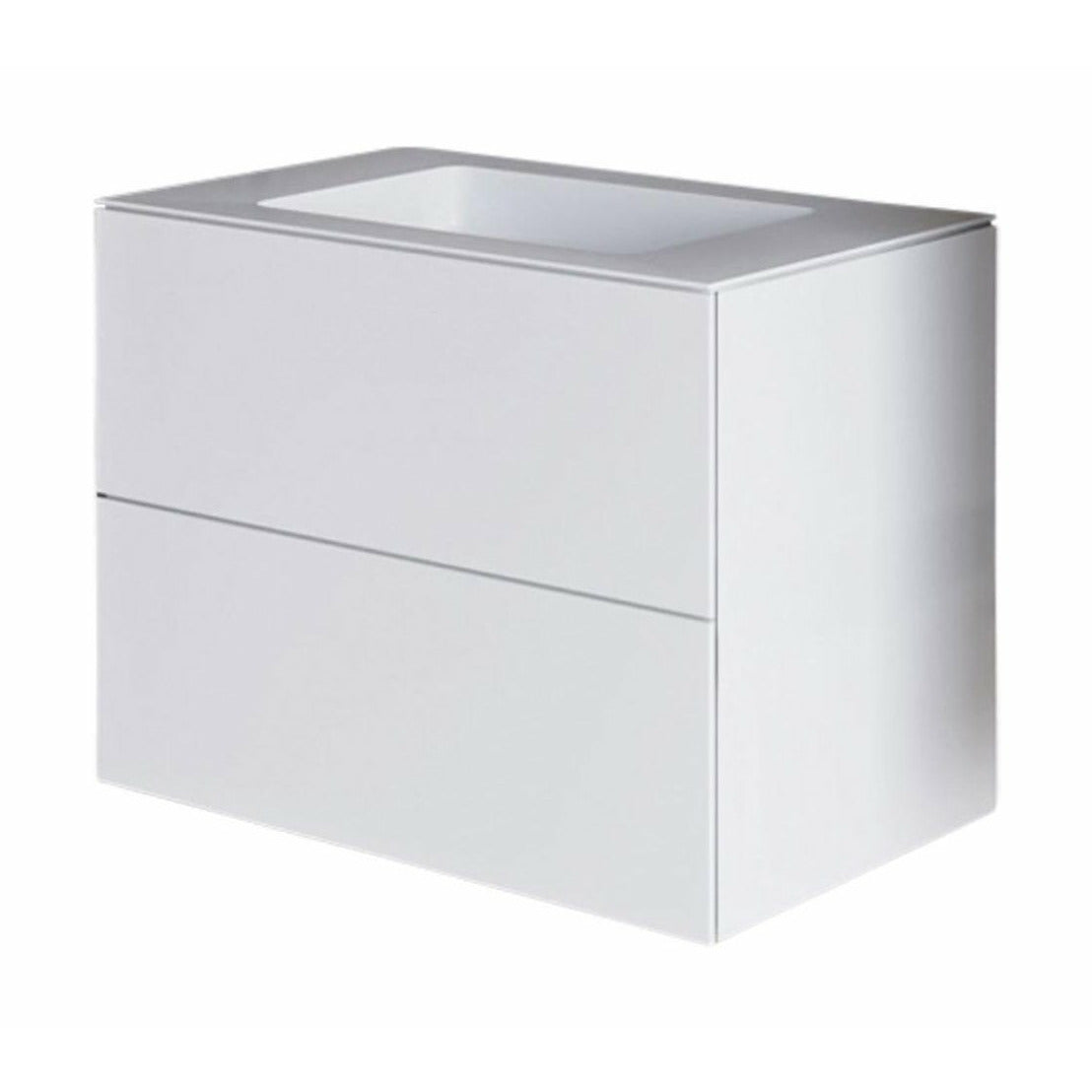 Copenhagen Bath SQ2 Doble gabinete con lavado central, L80 cm