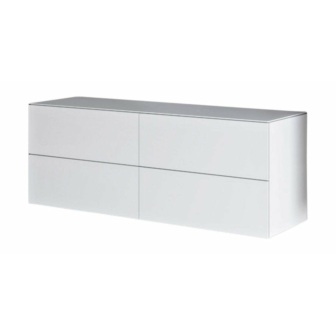 Copenhague Bath SQ2 Doble gabinete con encimera, L160 cm