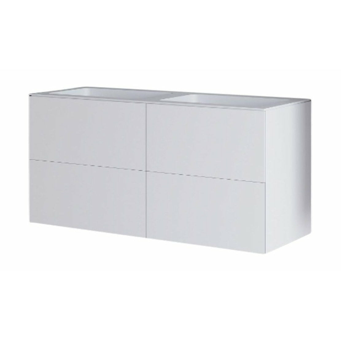 [product_category]-Copenhagen Bath Sq2 Double Cabinet With Double Washing, L120 Cm-Copenhagen Bath-5700300101623-30010162-COP-1