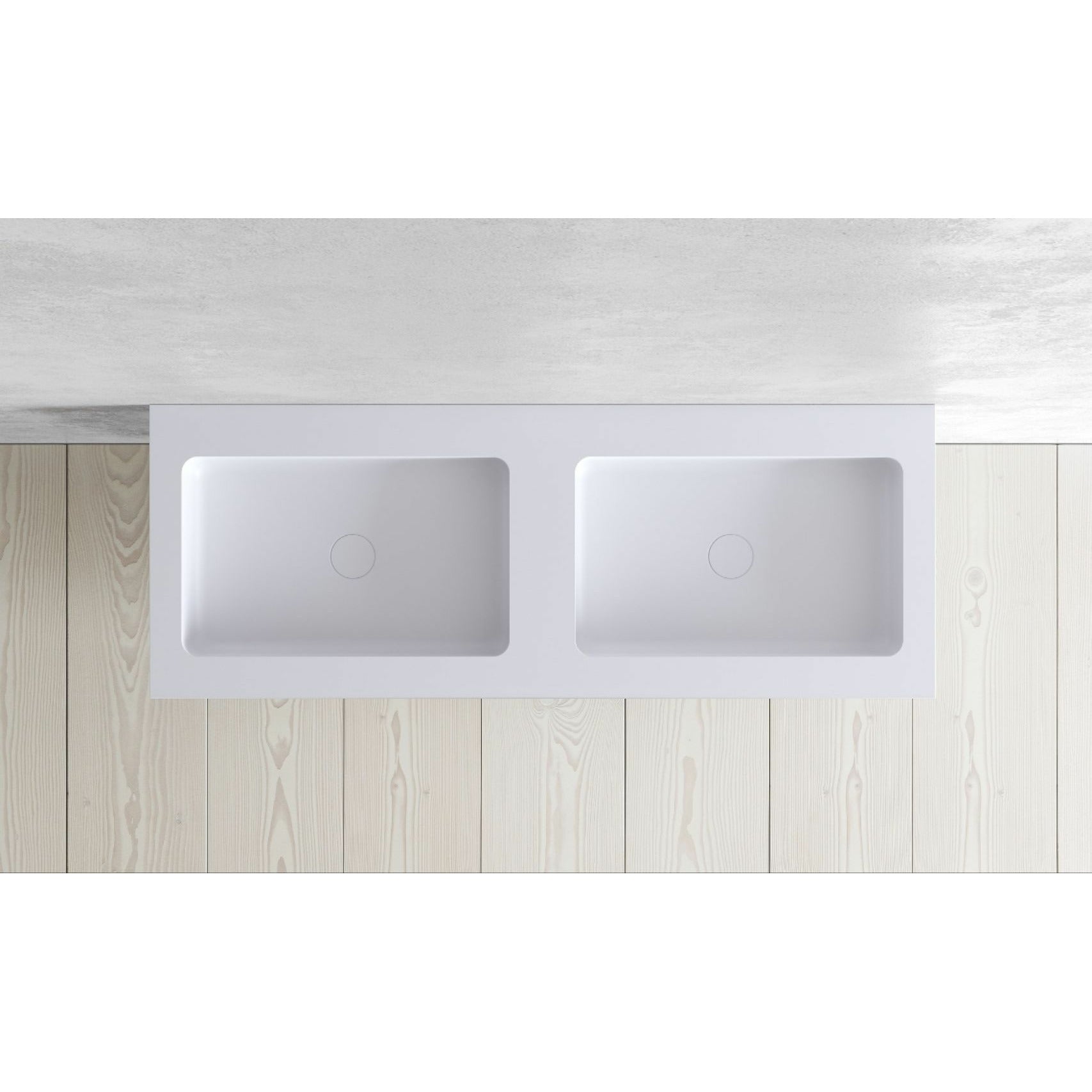 Copenhague Bath SQ2 Doble gabinete con doble lavado, L120 cm