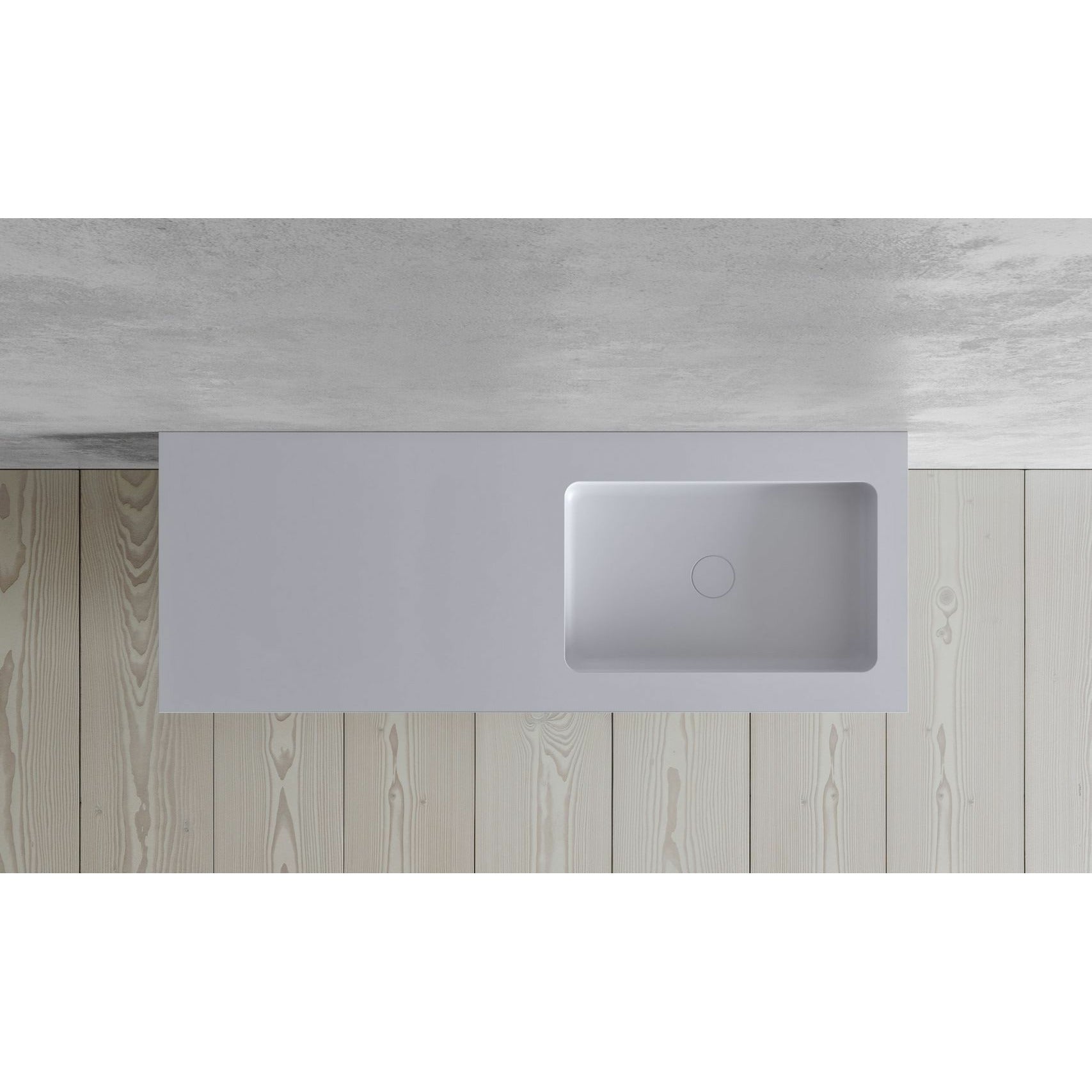 Copenhagen Bath SQ2 Doble gabinete con lavado derecho, L120 cm