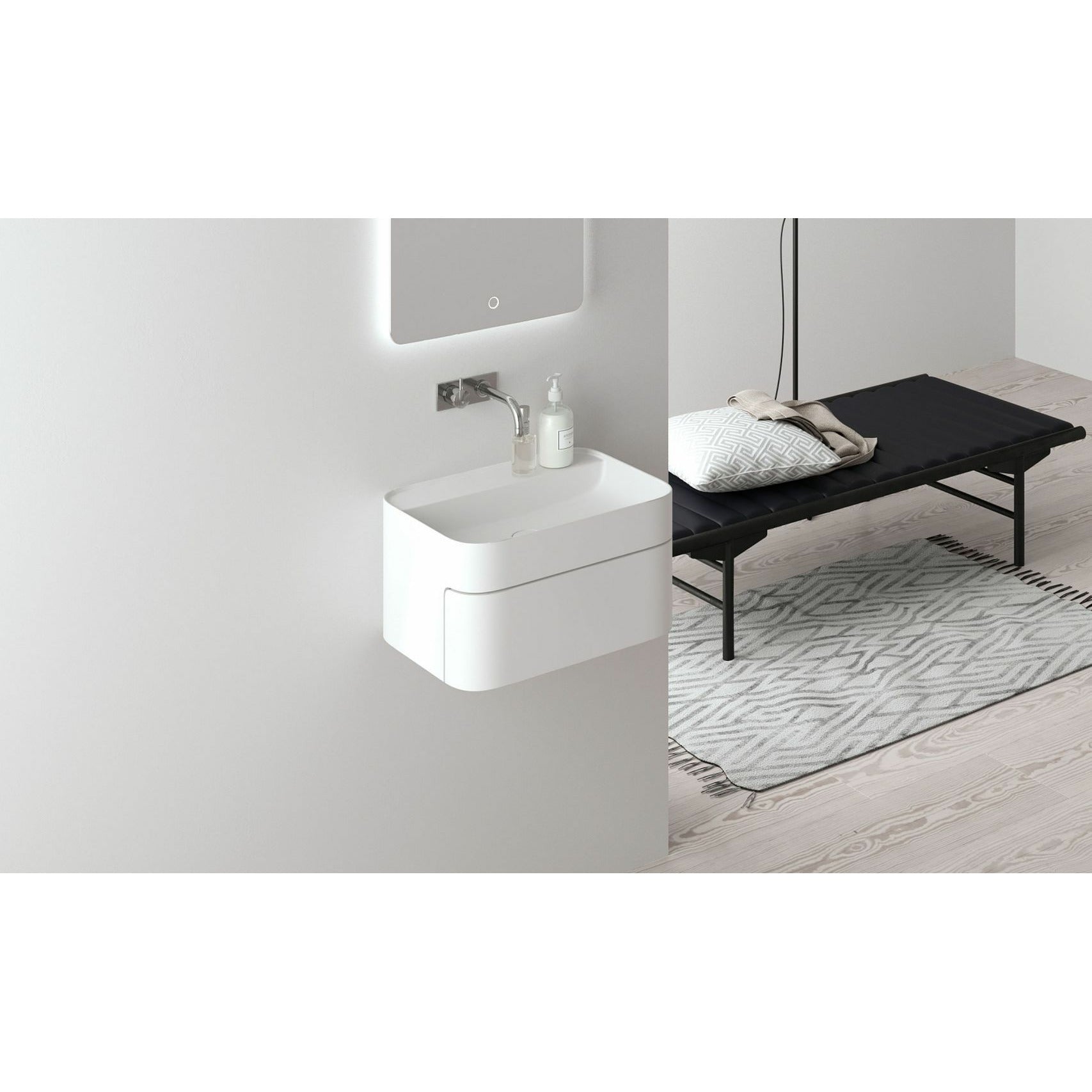 [product_category]-Copenhagen Bath Yuno Ca Wash Basin, L55 Cm-Copenhagen Bath-5700400102162-40010216-COP-2