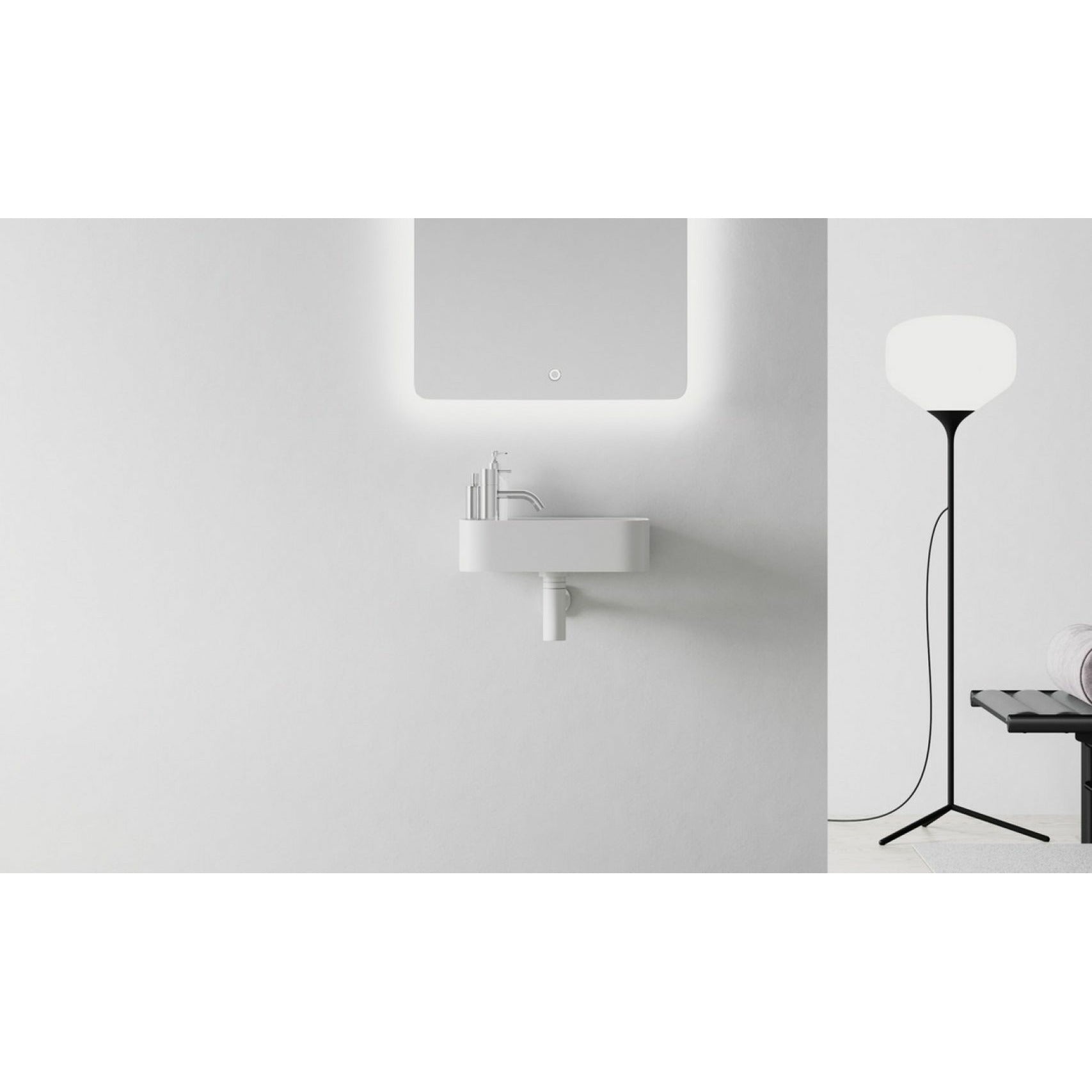 Copenhague Bath Yuno LR Wash Basin, L41 cm