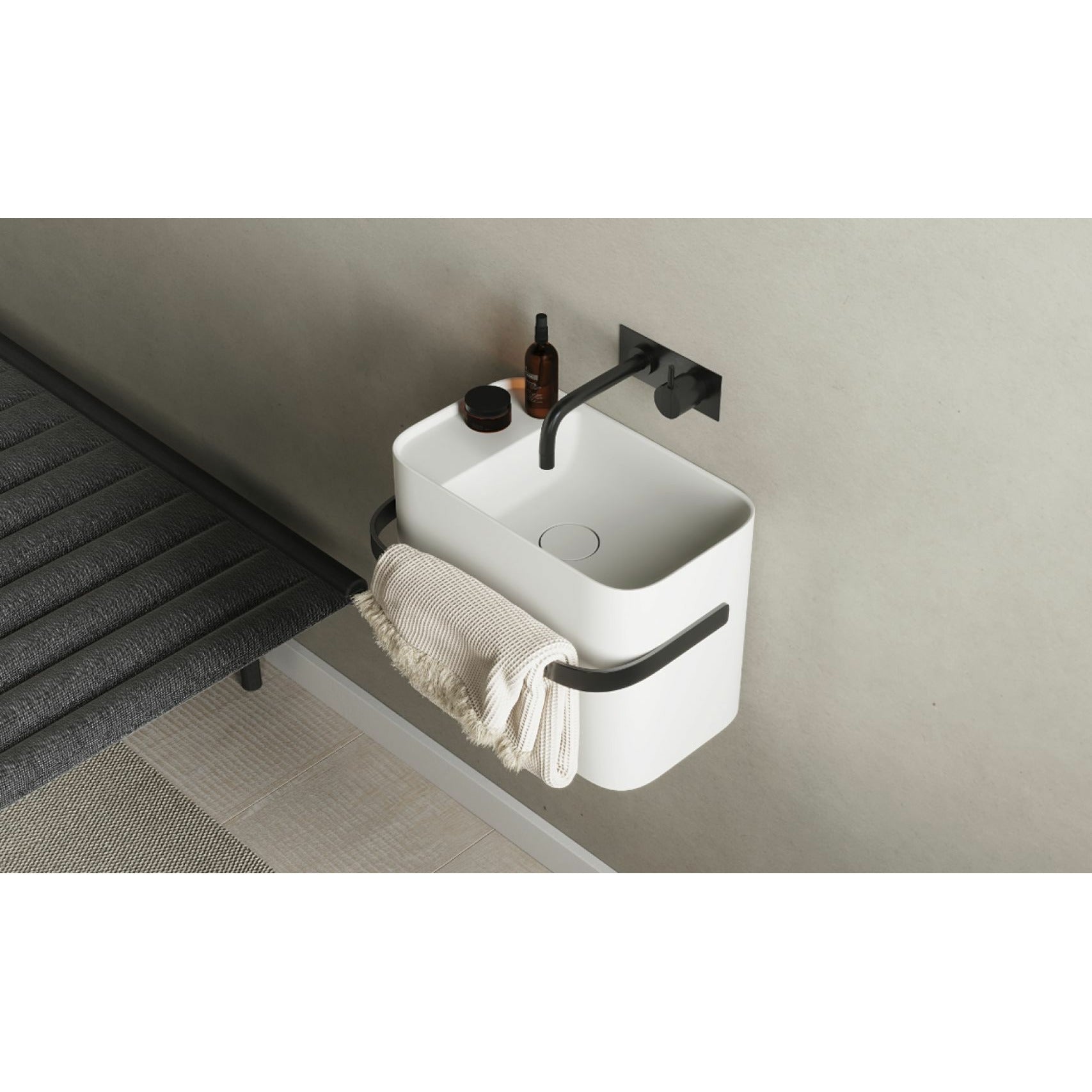 Copenhagen Bath Yuno Rail Wash Basin, L41 Cm