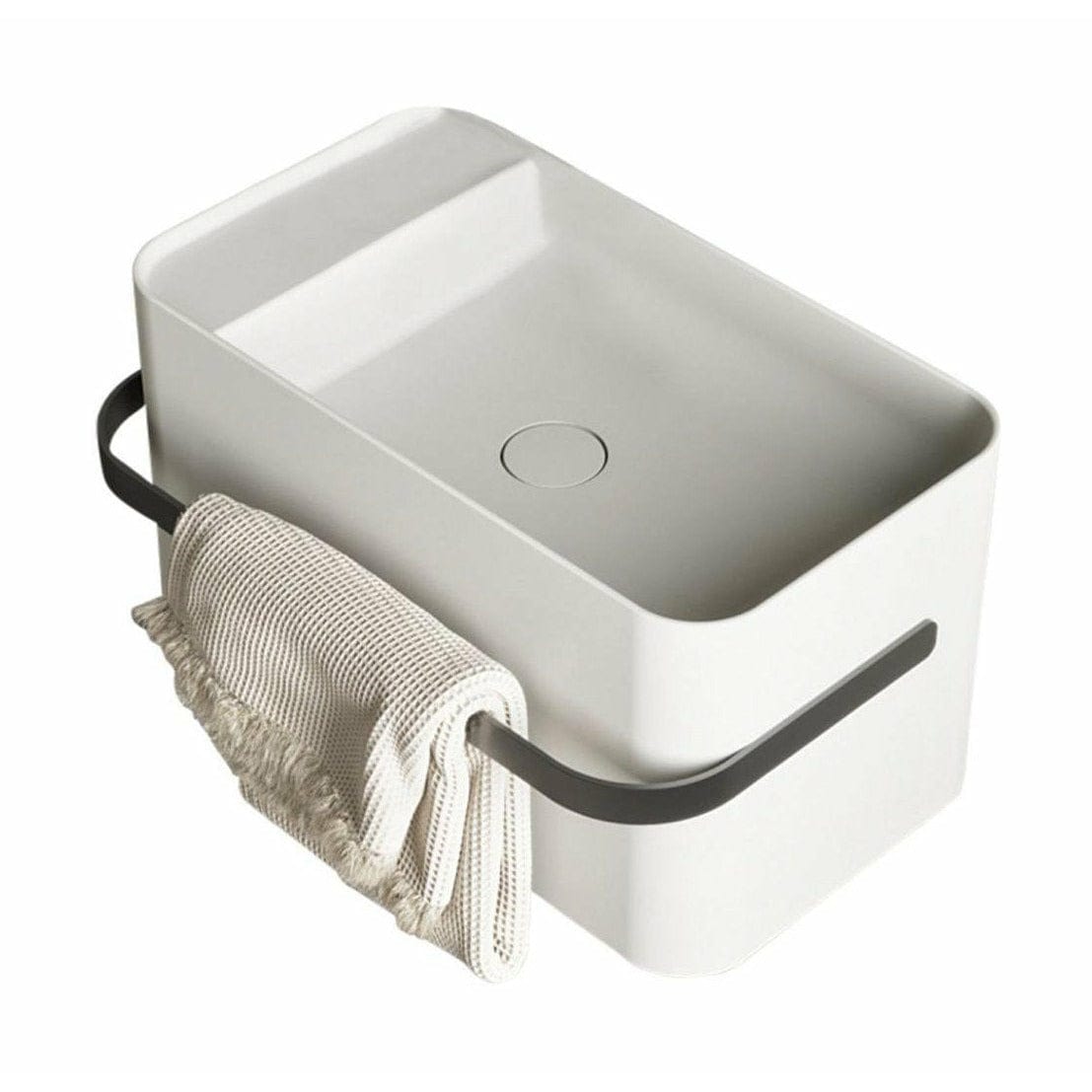 Cuenca de lavado de ferrocarril de Copenhague Bath, L55 cm