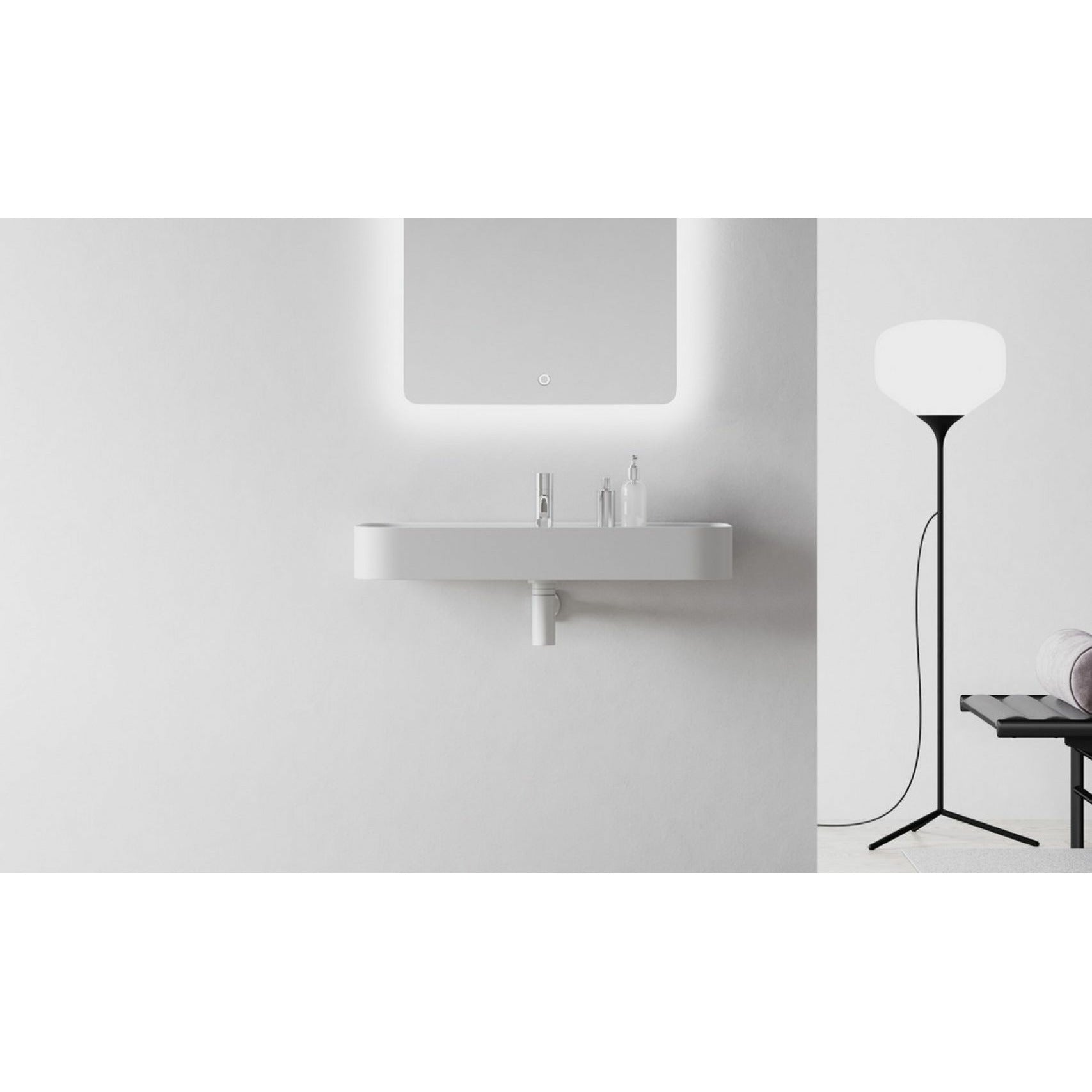 Copenhagen Bath Yuno Wa Wash Basin, L80 Cm