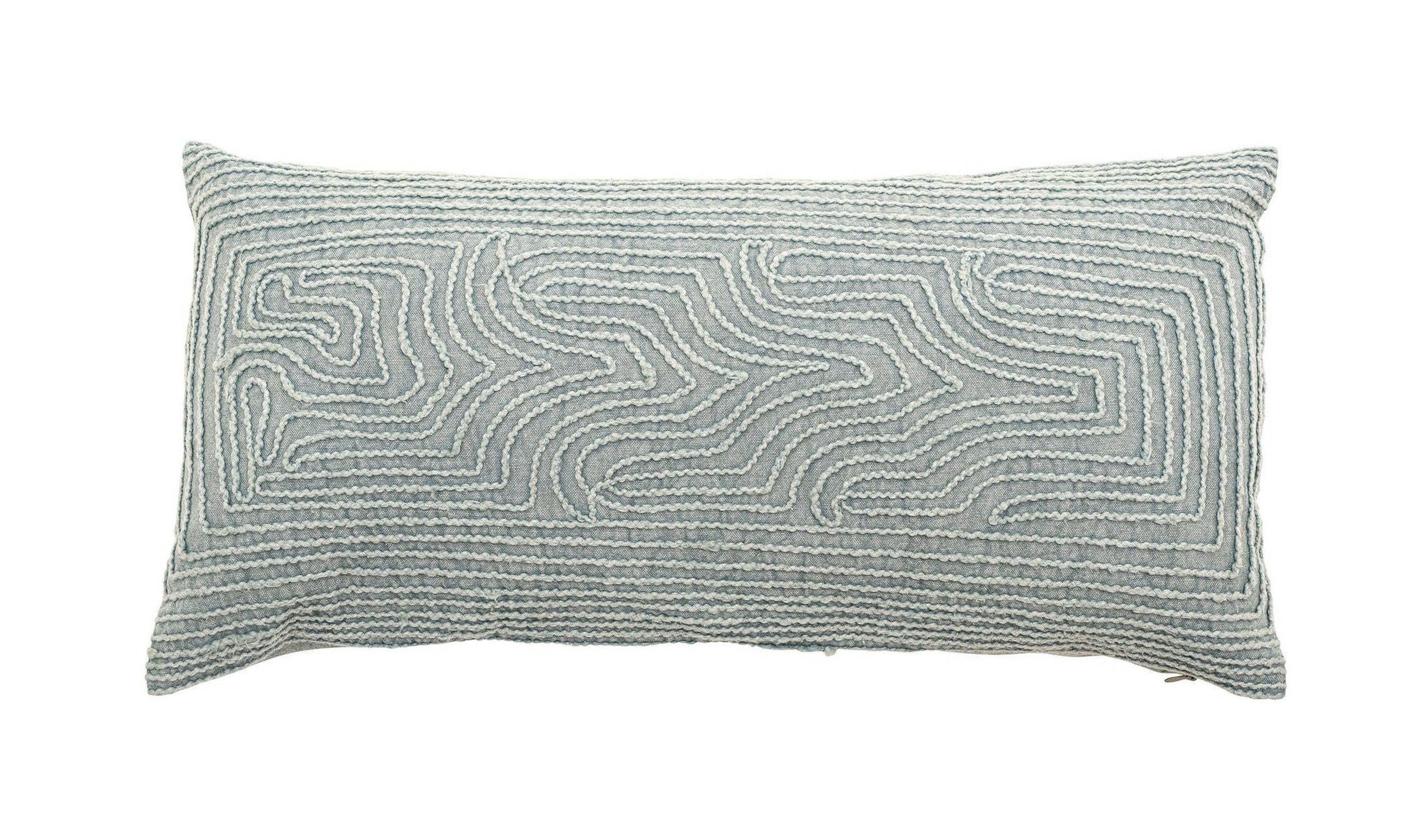 Coleção criativa Acerra Cushion, verde, algodão