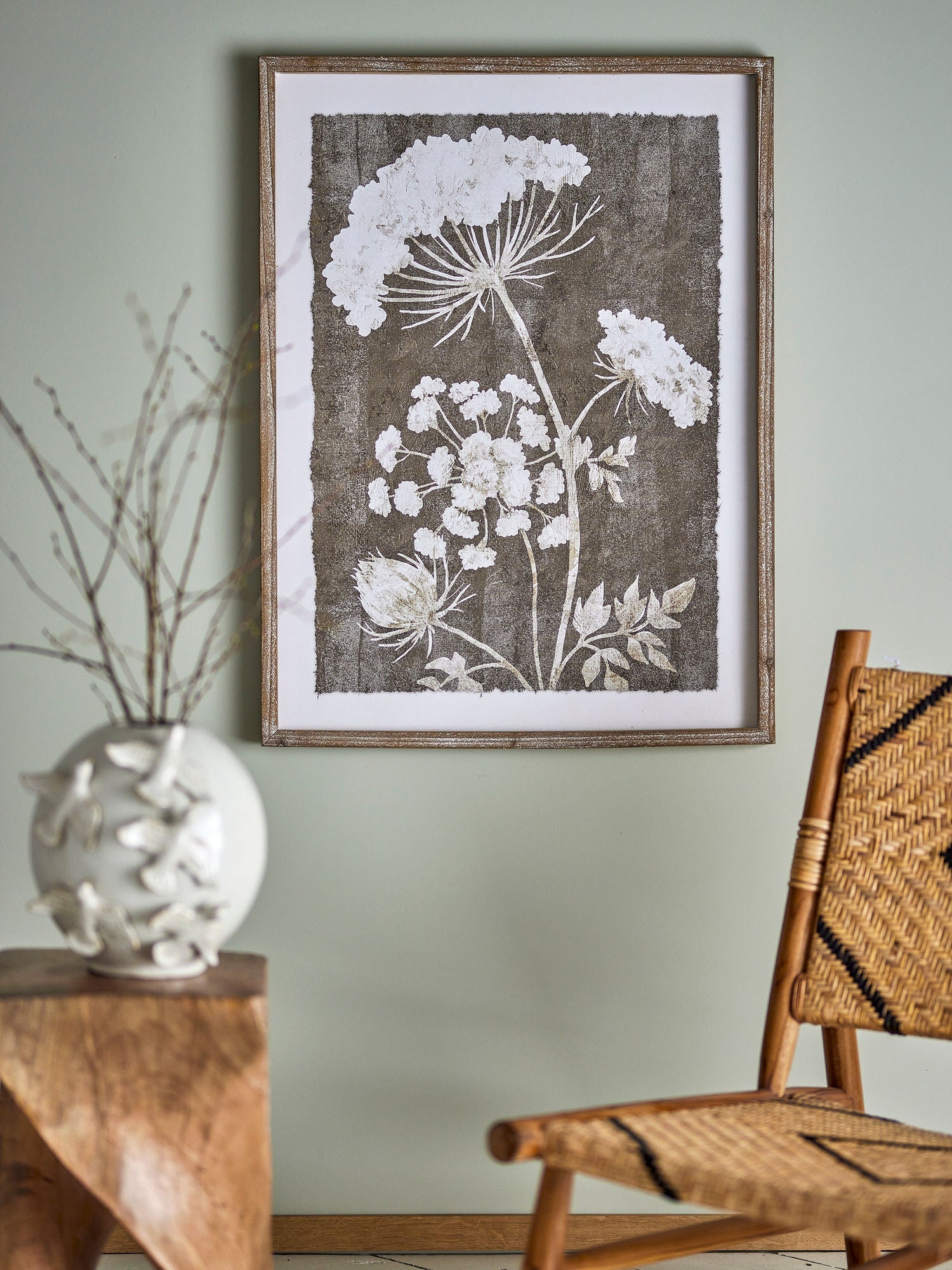 [product_category]-Creative Collection Annis Illustration w/ Frame, Nature, Firwood-Creative Collection-5711173334810-82064574-BLO-2