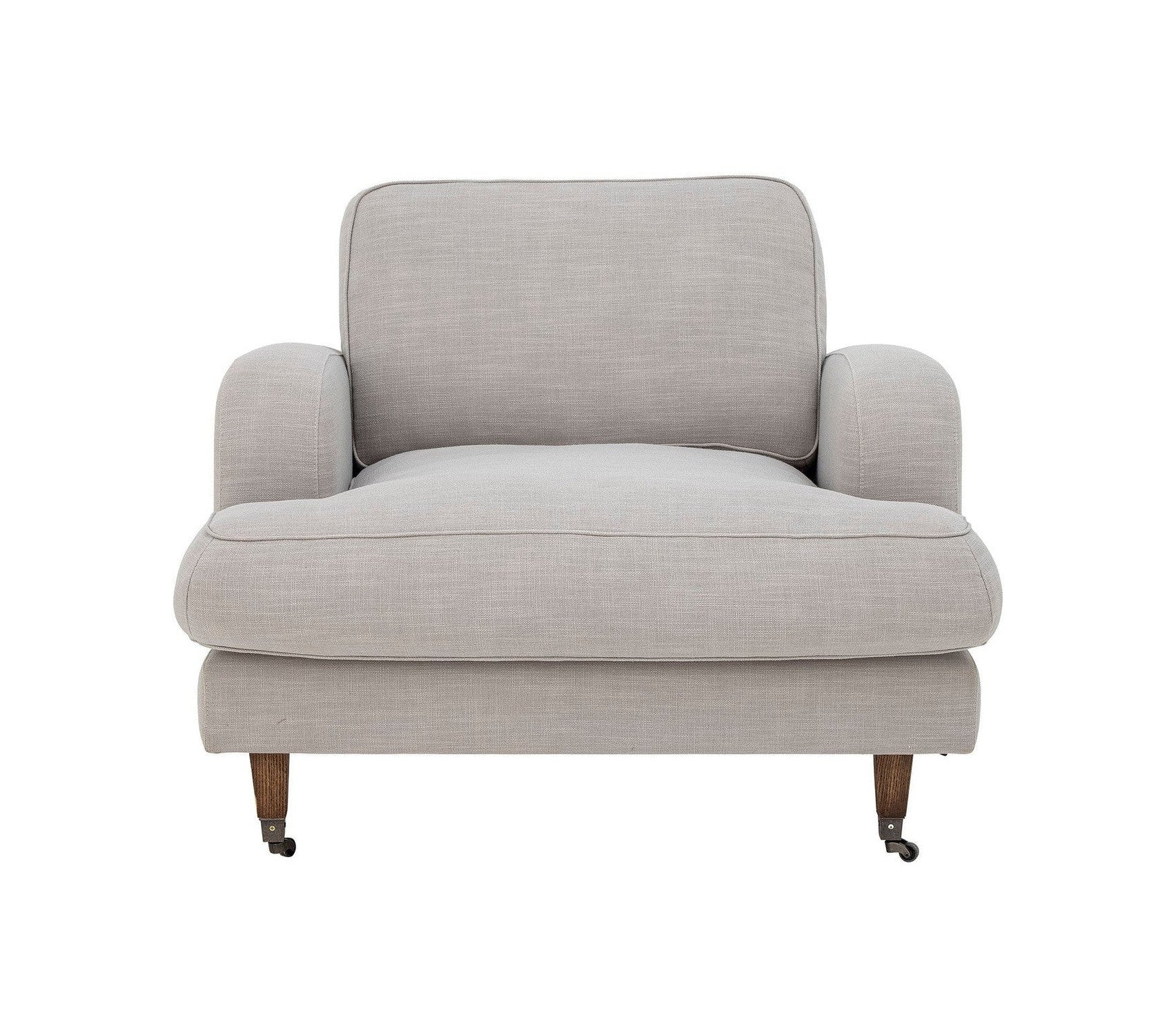 Création Collection AUGUSTA Lounge Chaise, Nature, Polyester