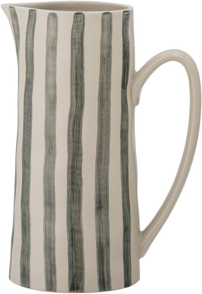 [product_category]-Creative Collection Begonia Jug, Green, Stoneware-Creative Collection-5711173266739-82052262-BLO-1