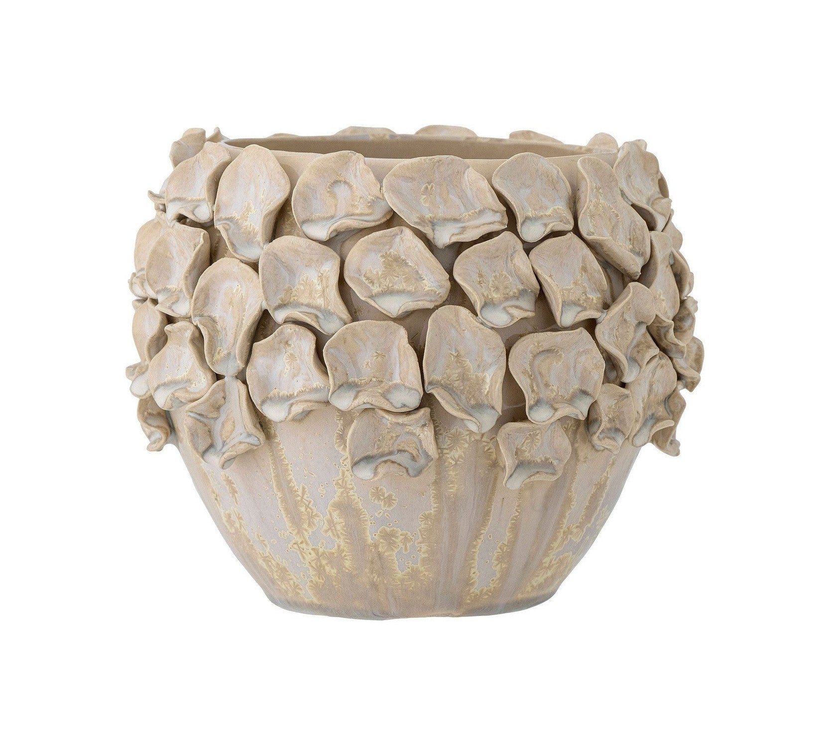 Creative Collection Coral Flowerpot, Nature, steengoed