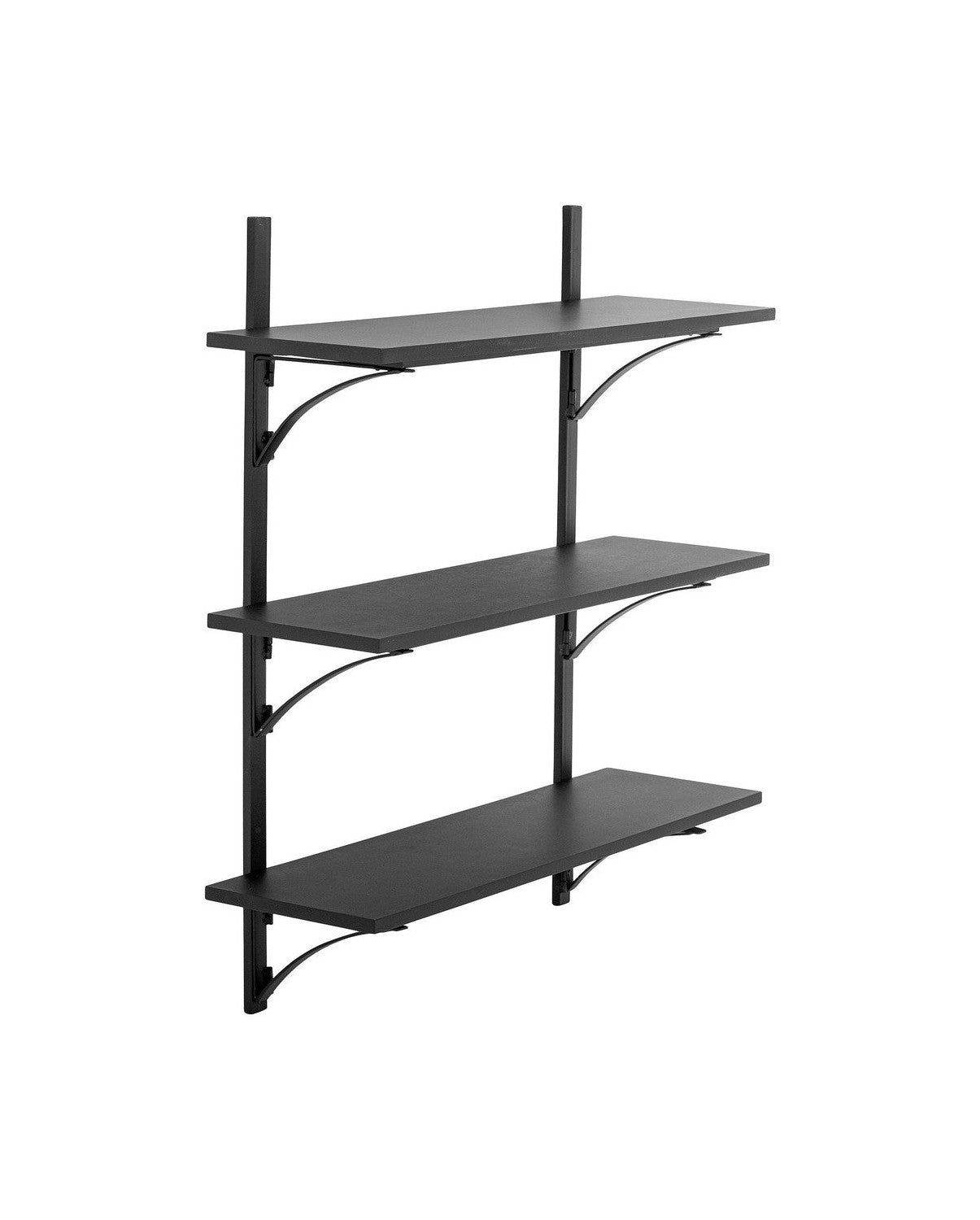 Colección creativa Ewald Shelf, Black, MDF