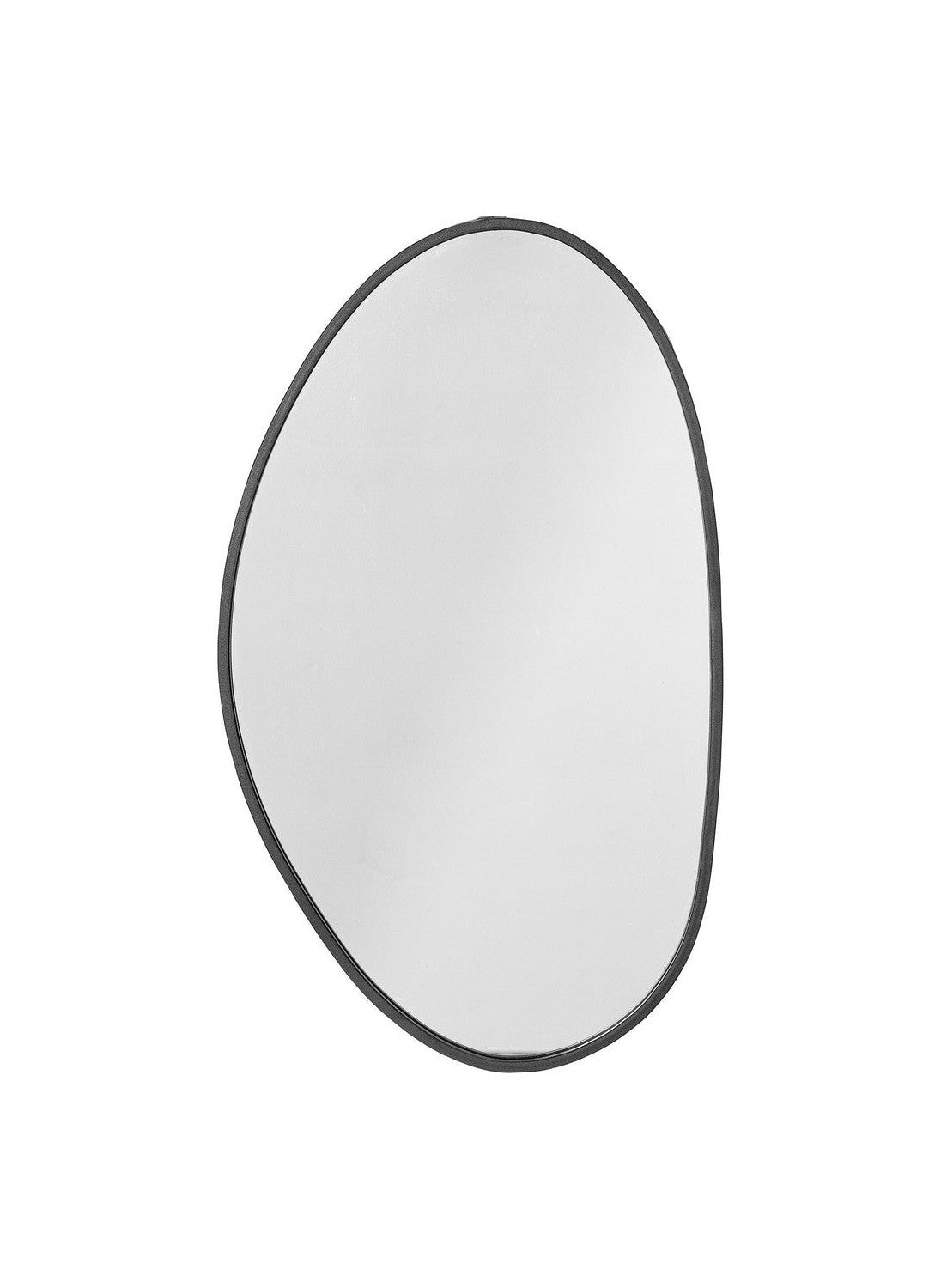 Coleção criativa Faun Wall Mirror, preto, ferro