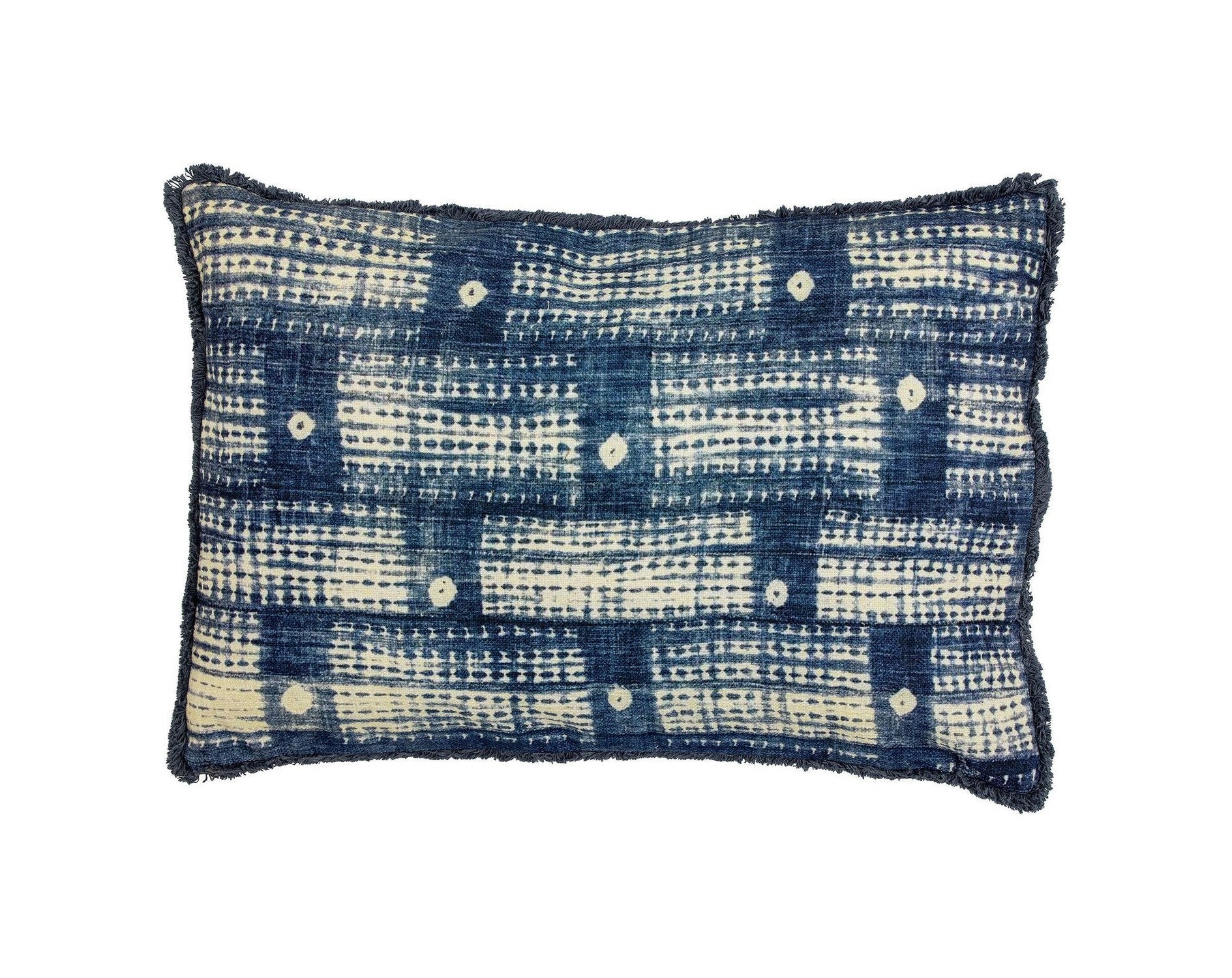 Coleção criativa Fillippa Cushion, Blue, Cotton