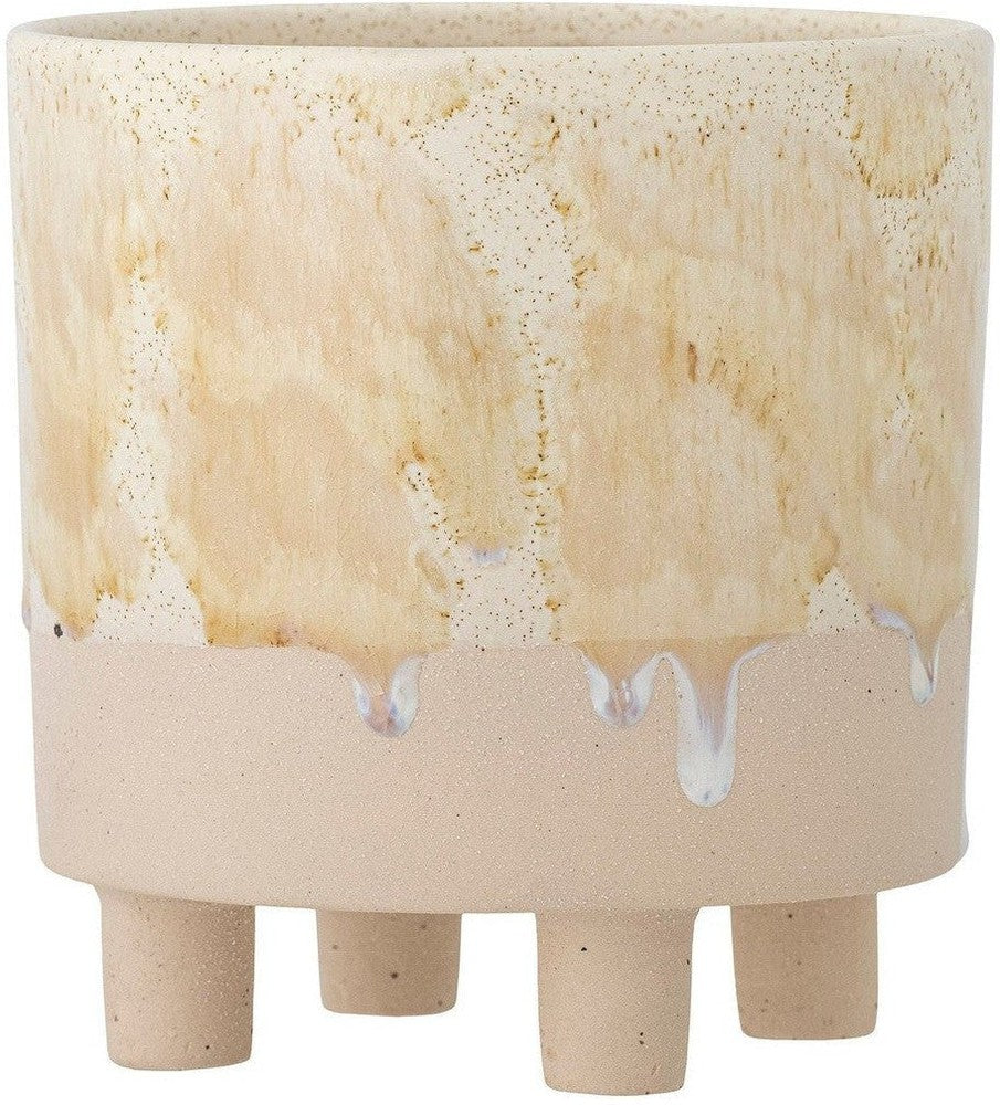 Creative Collection Imoa Flowerpot, Yellow, Stoneware