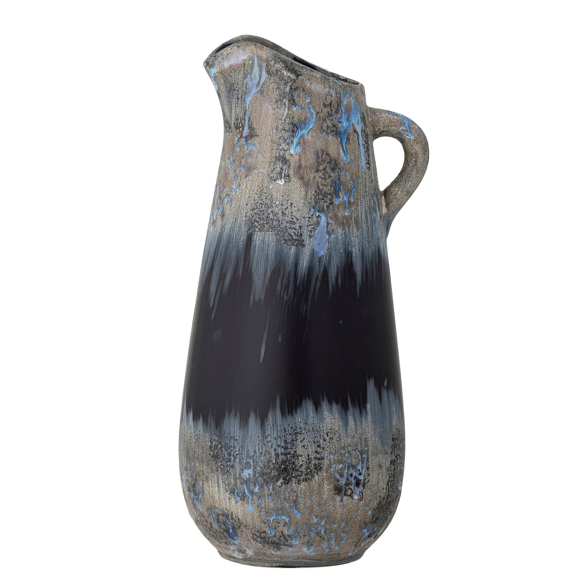 [product_category]-Creative Collection Khumo Vase, Black, Stoneware-Creative Collection-5711173297580-82056976-BLO-4