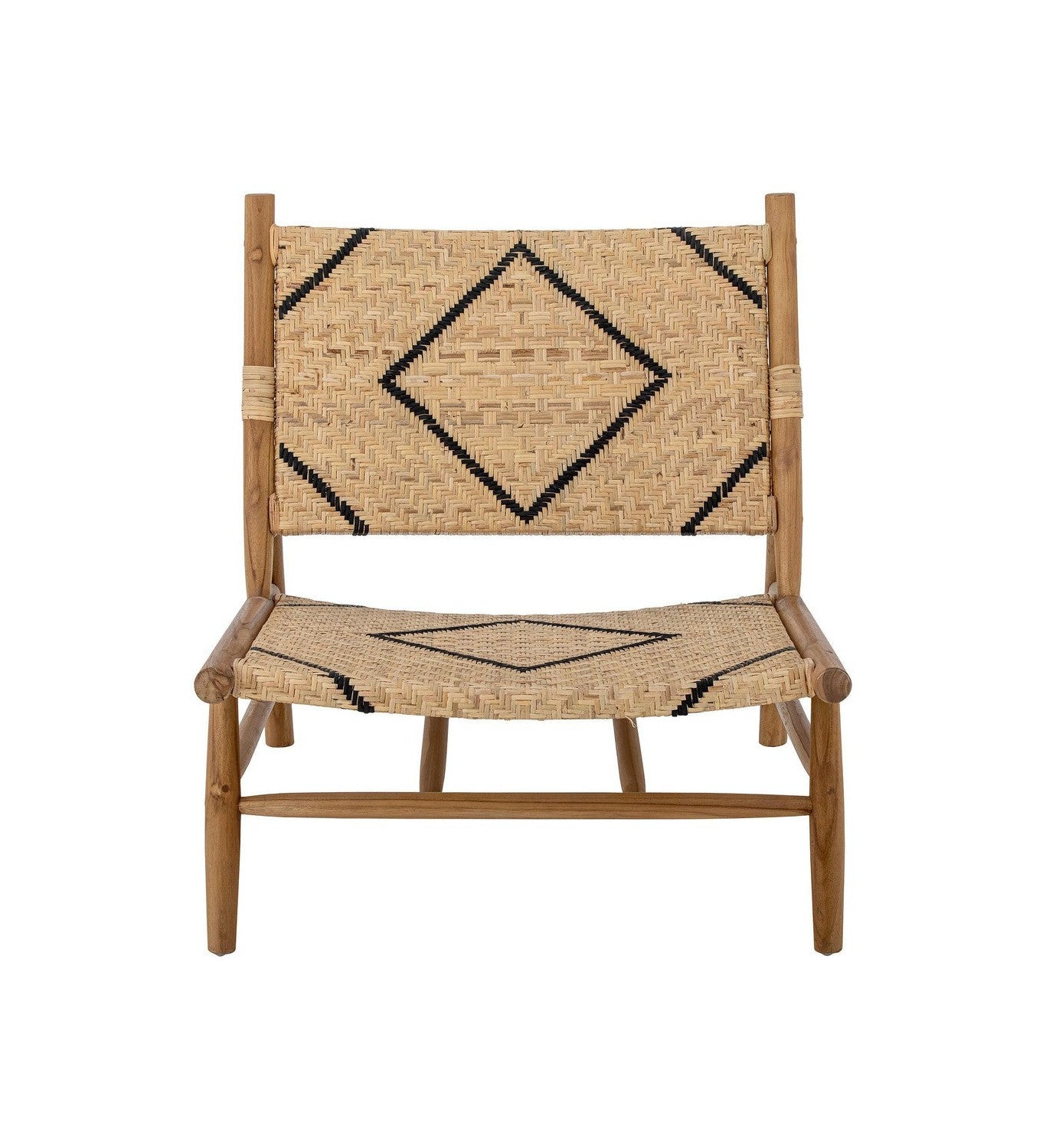 Creatieve collectie Lennox Lounge Chair, Nature, Teak