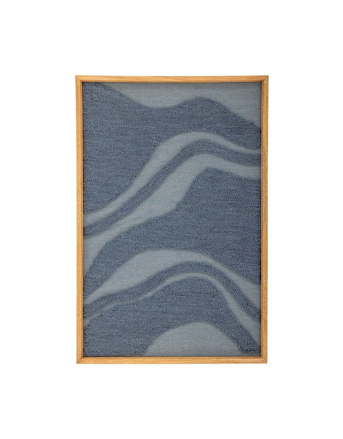 Creative Collection Leven Wall Decor, Blue, Ull