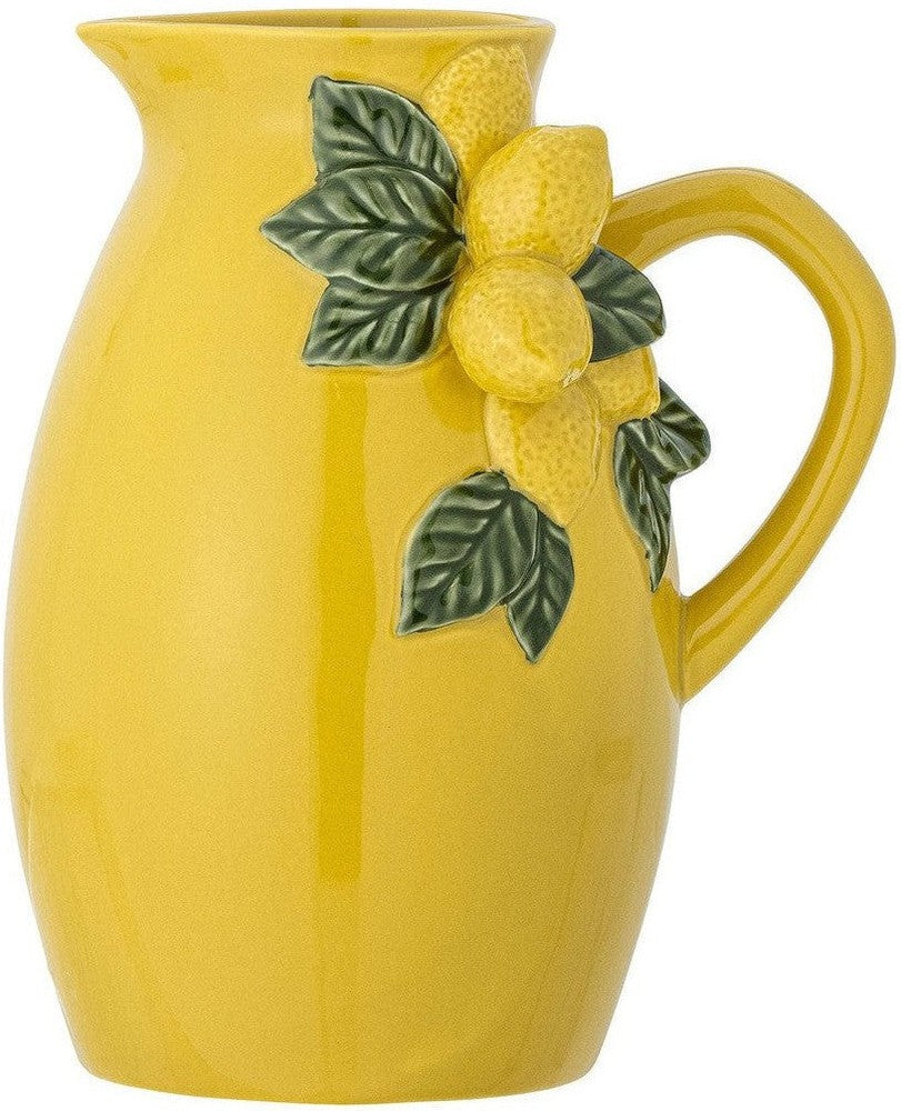 [product_category]-Creative Collection Limone Jug, Yellow, Stoneware-Creative Collection-5711173315208-82060166-BLO-1