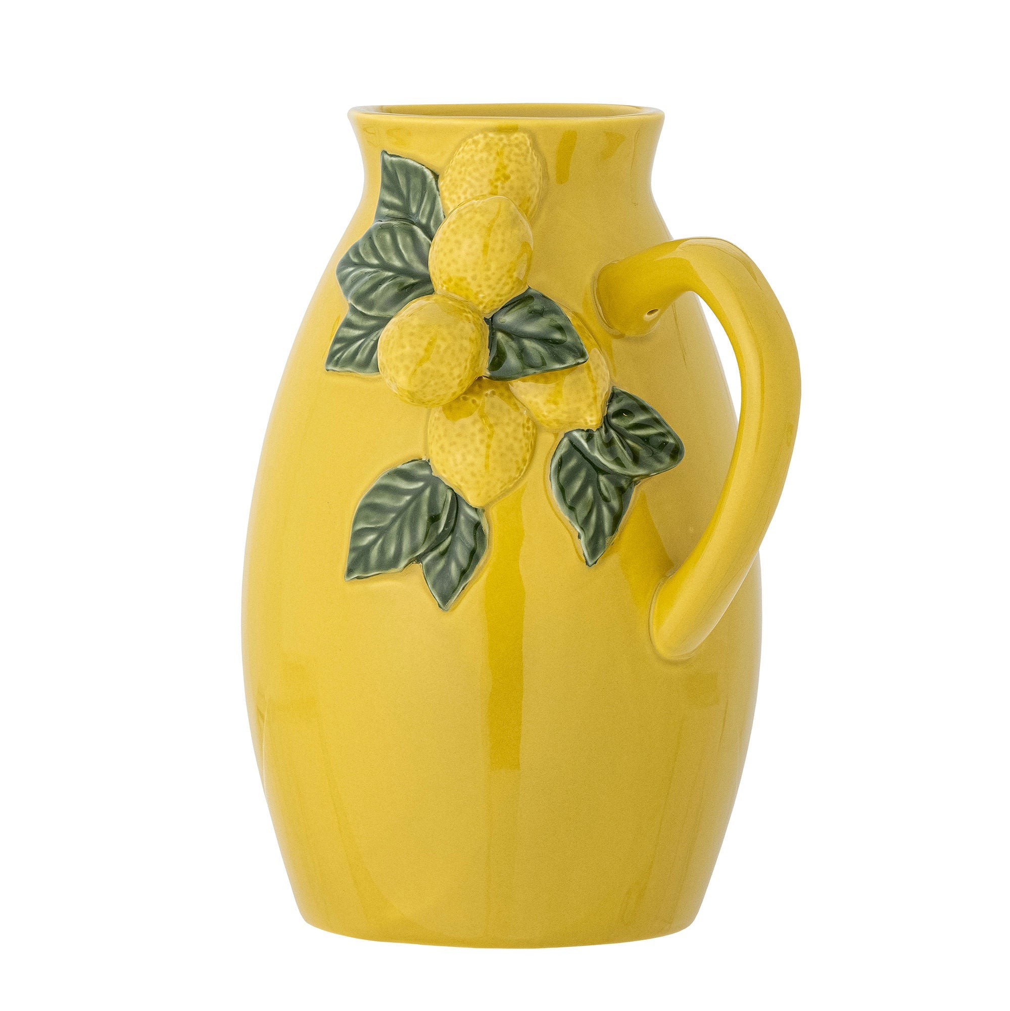 [product_category]-Creative Collection Limone Jug, Yellow, Stoneware-Creative Collection-5711173315208-82060166-BLO-2