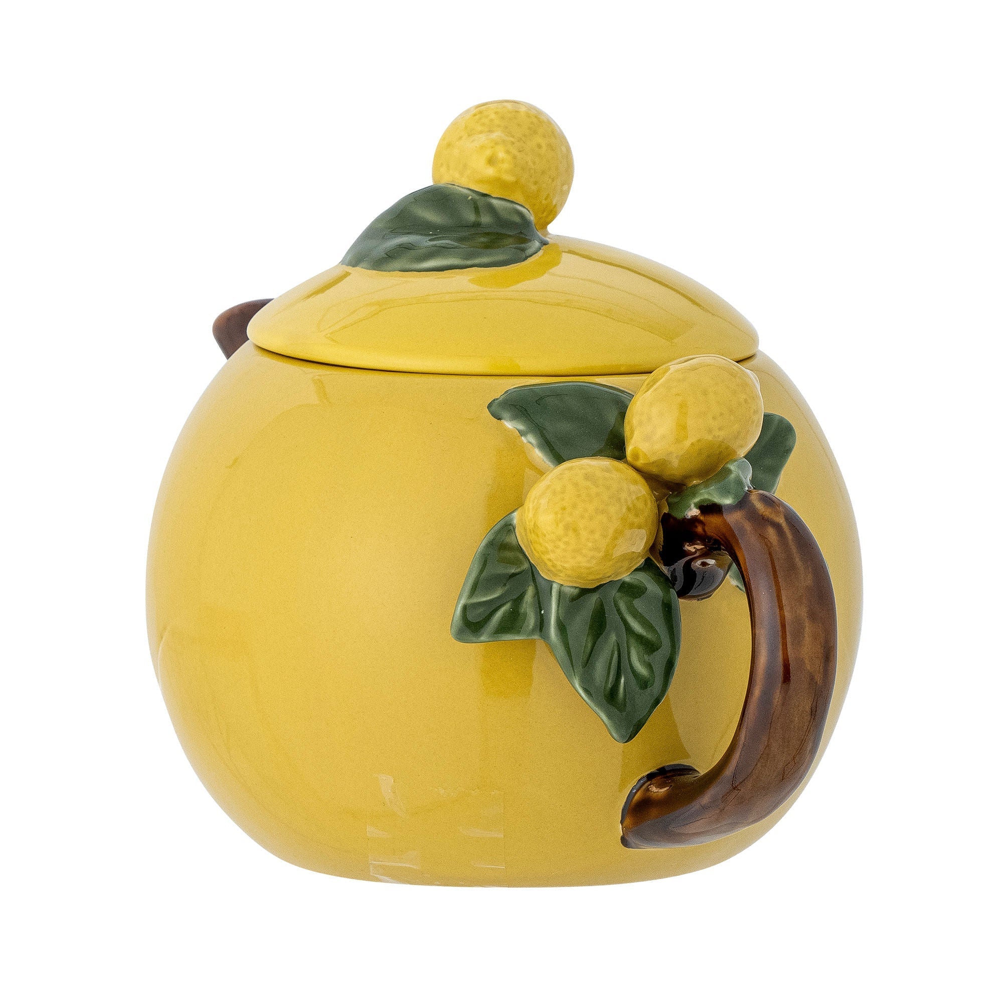 [product_category]-Creative Collection Limone Teapot, Yellow, Stoneware-Creative Collection-5711173315215-82060167-BLO-3