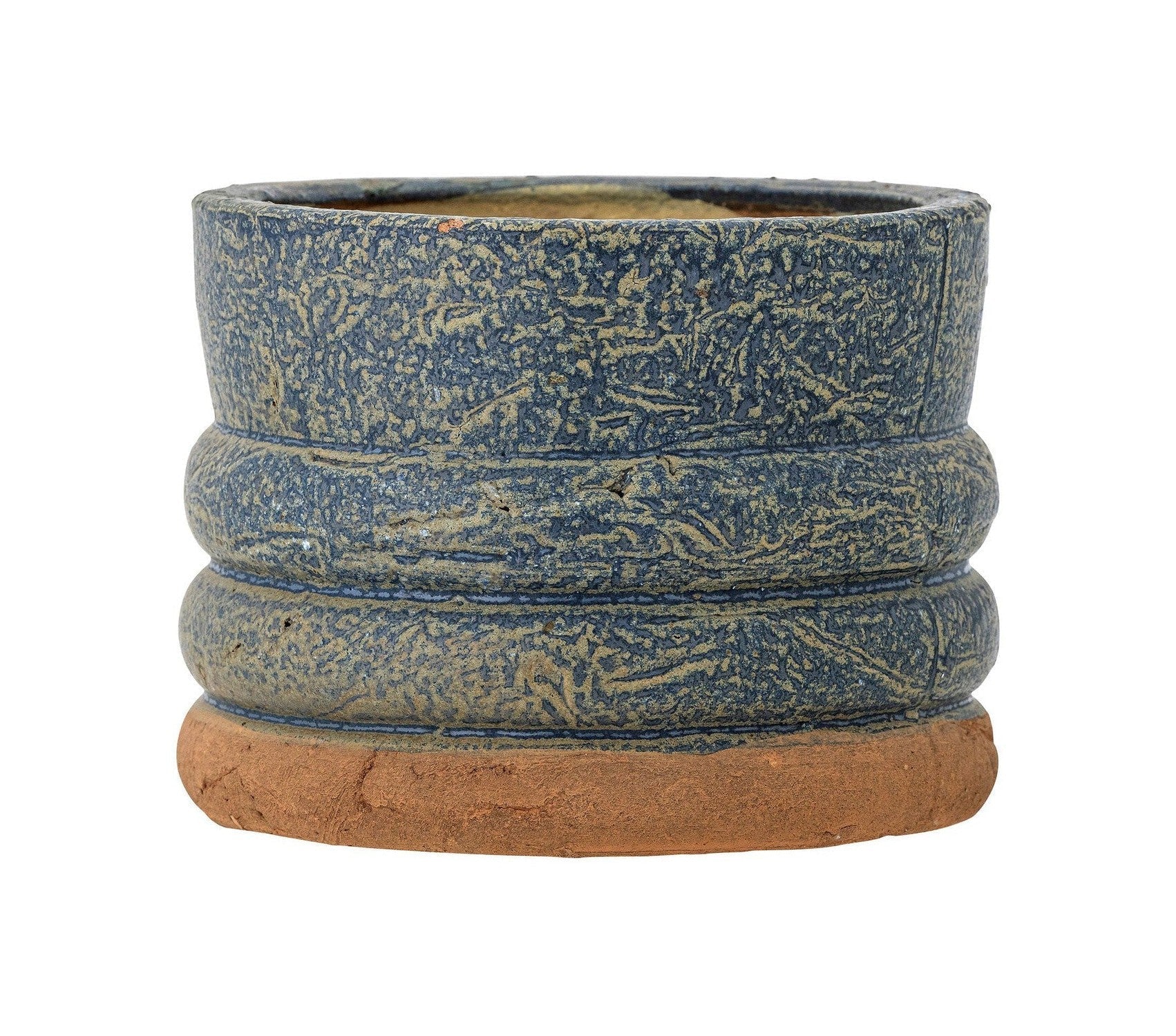 Creative Collection Maizun Flowerpot, Blue, Terracotta