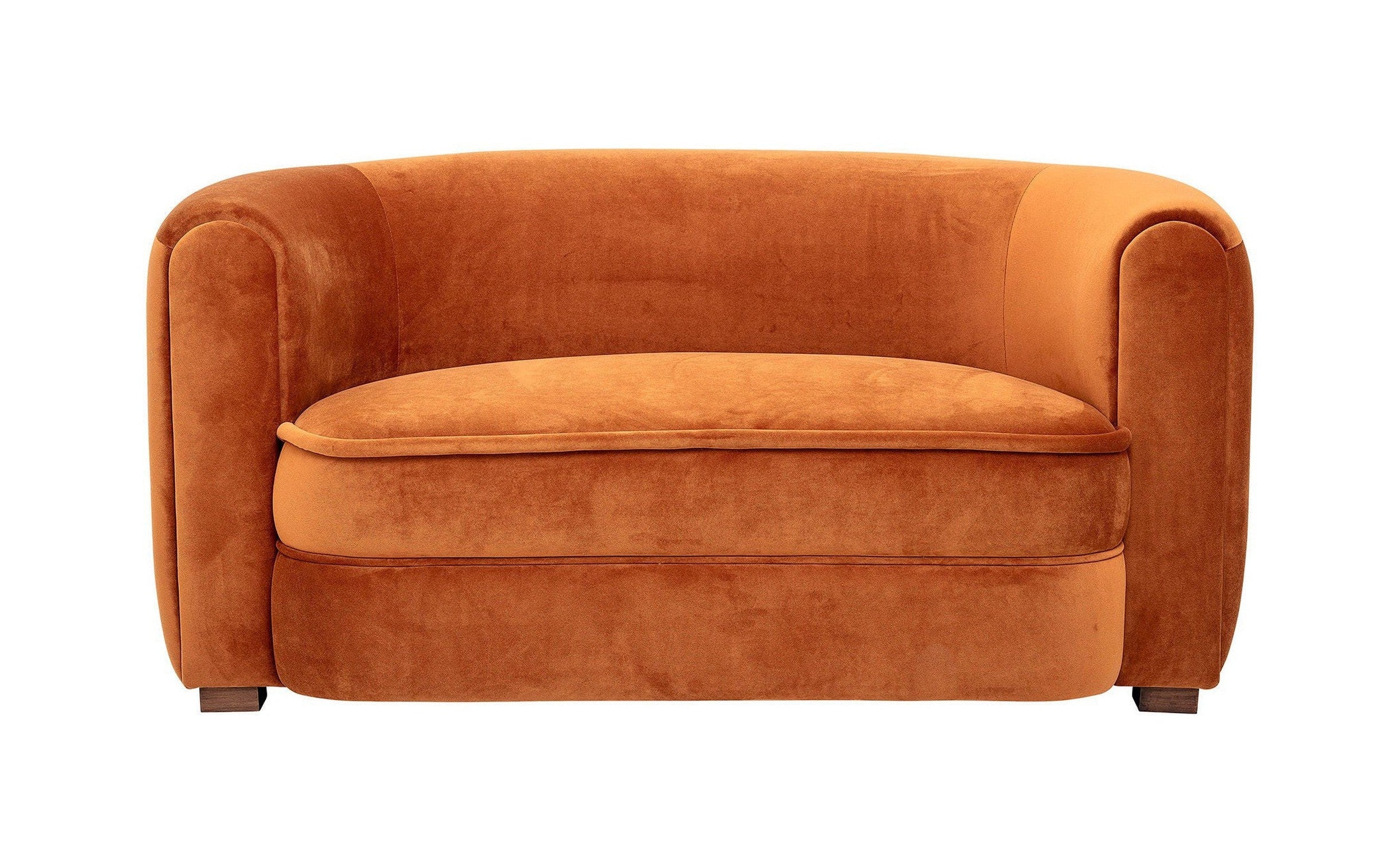 Sofa malala de collection créative, brun, polyester