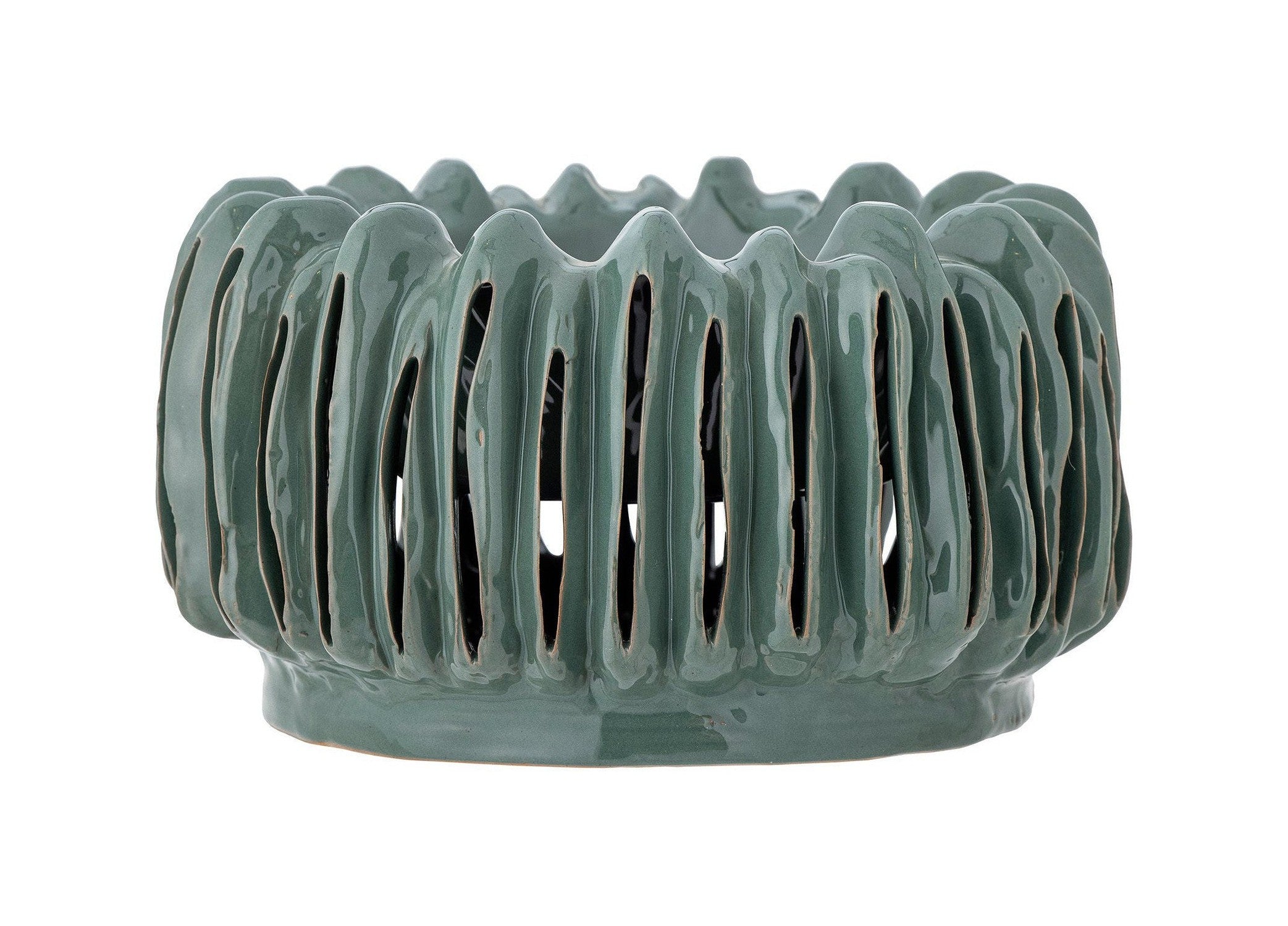 Collection creative mavel Flowerpot, Green, Stoneware