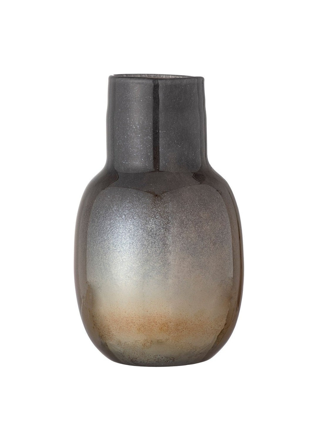 Kreative Kollektion Mewan Vase, Brown, Glas