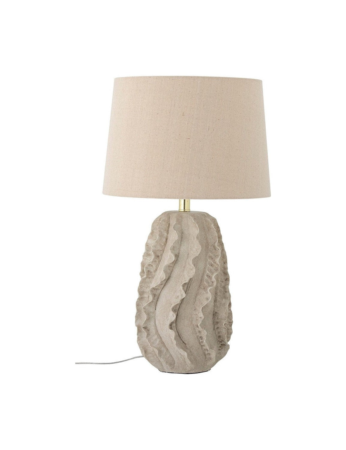 Creative Collection Natika Table lamp, Nature, Stoneware