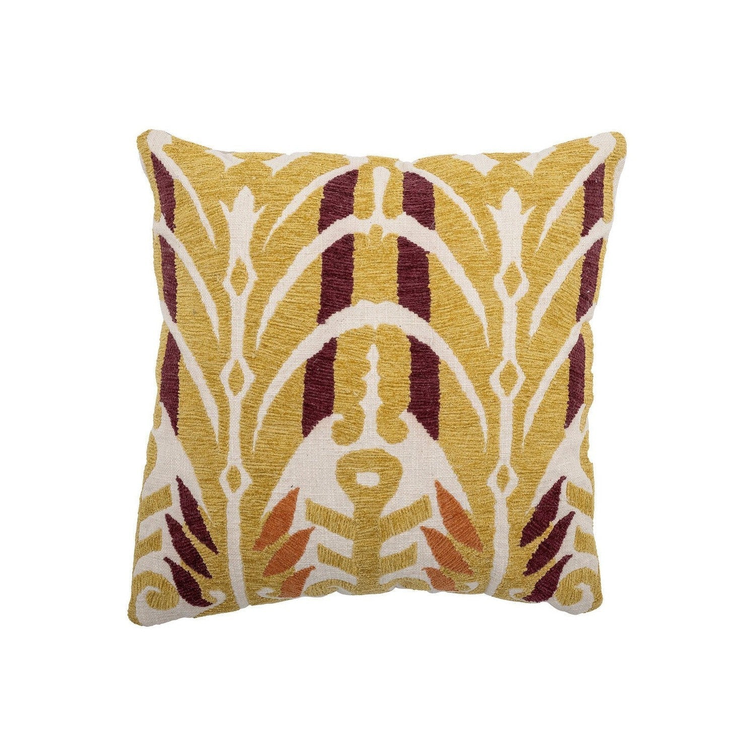 Collection créative Newbury Cushion, jaune, coton