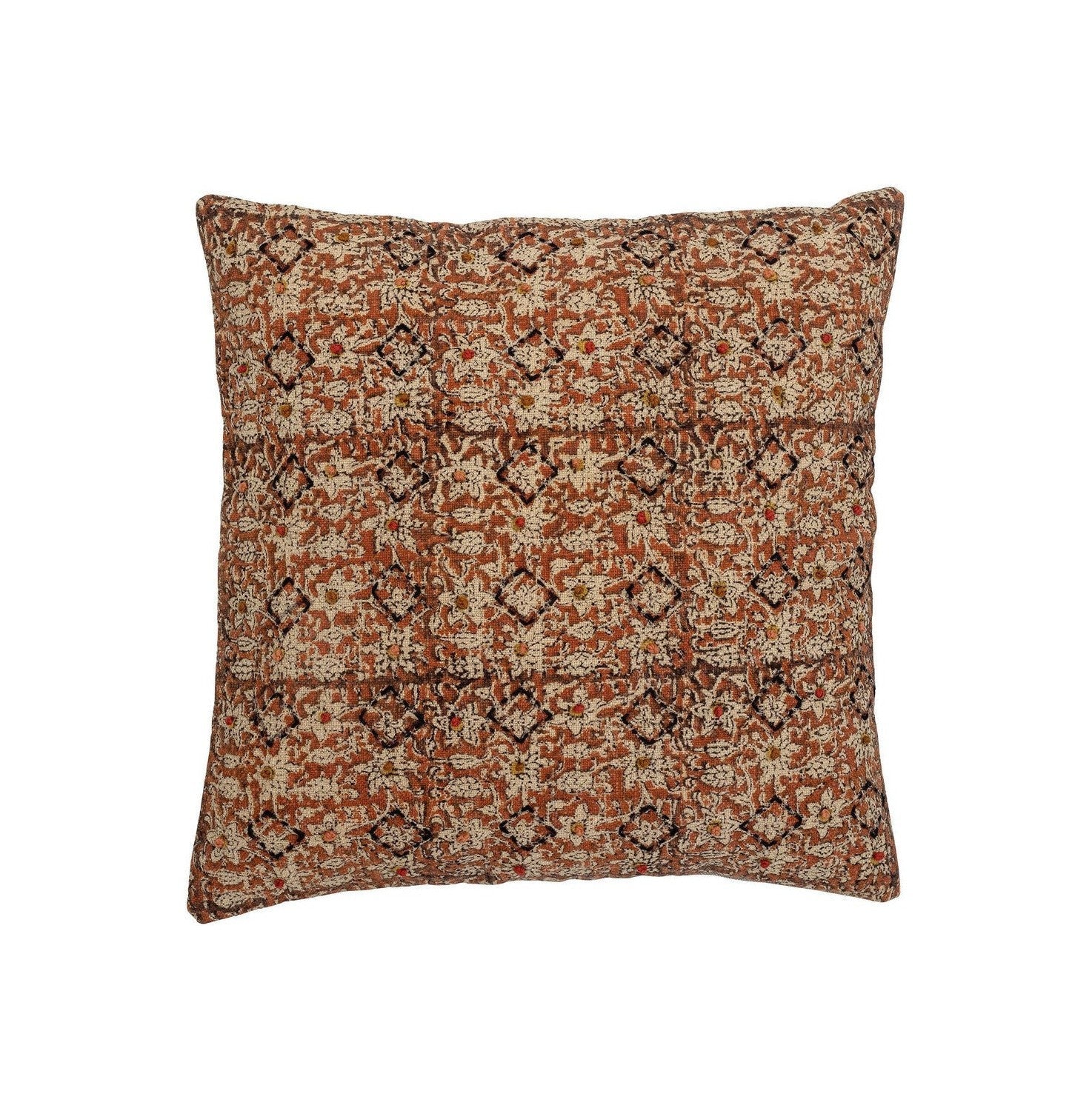 Collection créative Nicoletta Cushion, Brown, Cotton