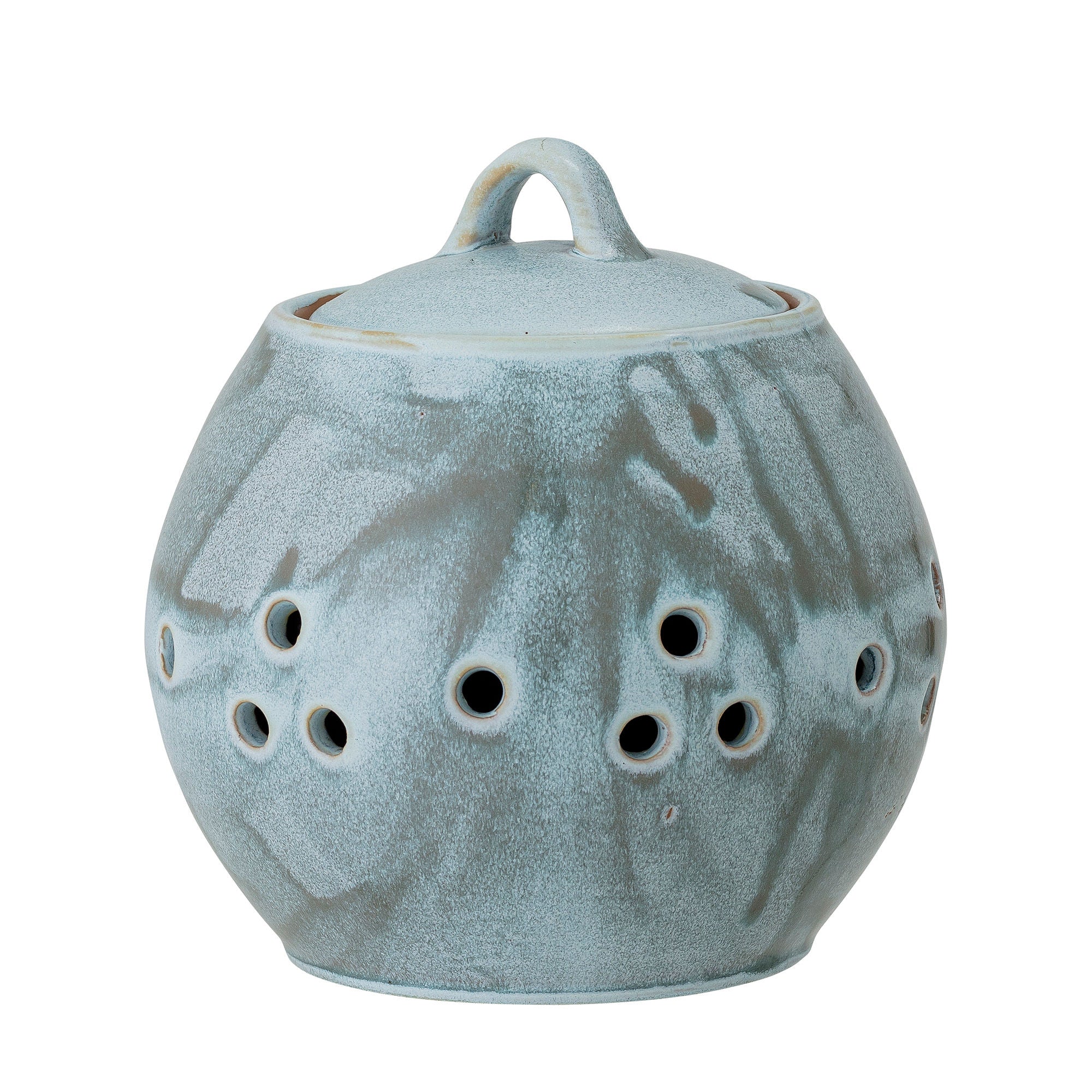 [product_category]-Creative Collection Petal Jar w/Lid, Blue, Stoneware-Creative Collection-5711173272358-82052600-BLO-2